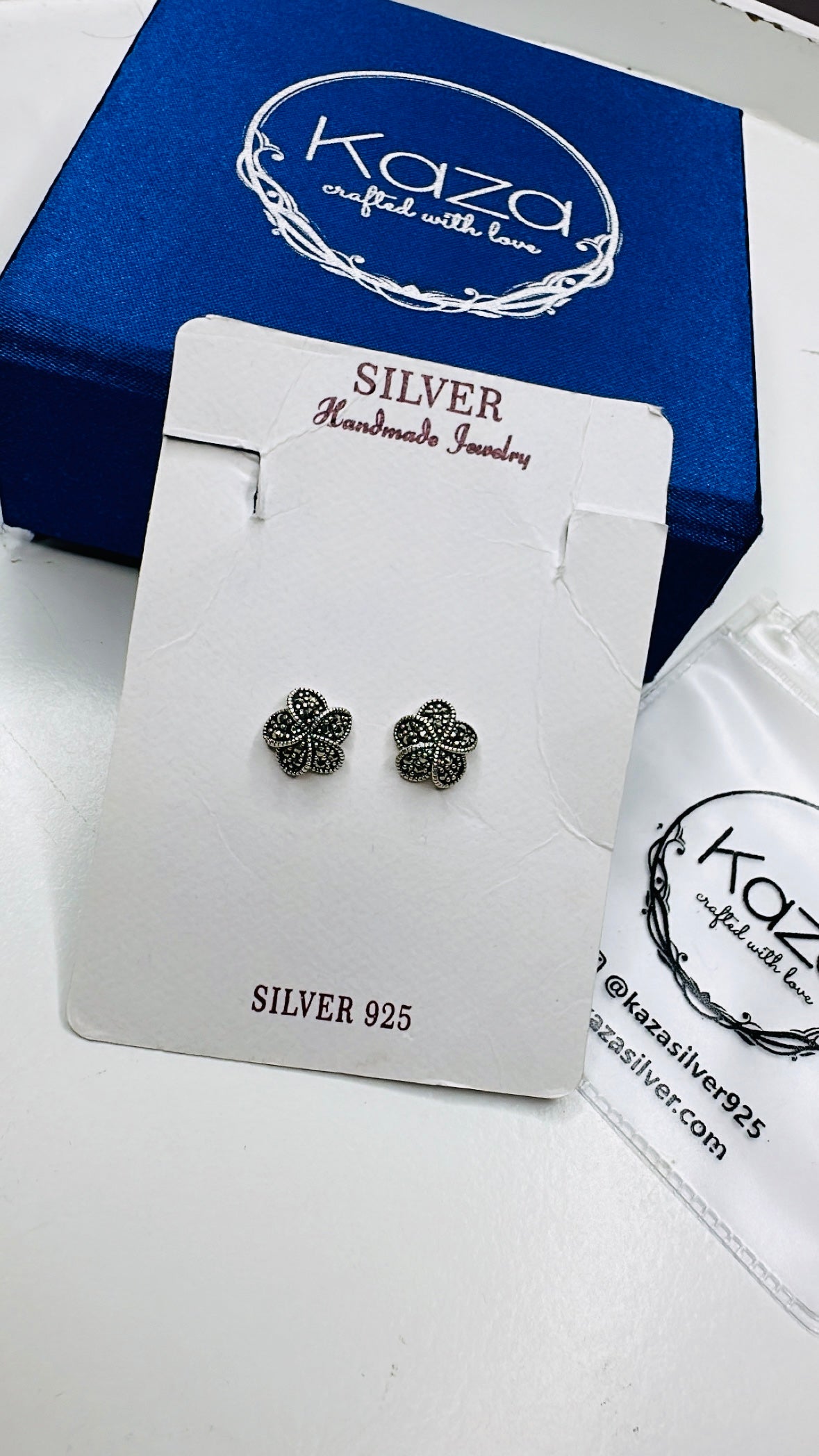 Bloom Brilliance | 925 Sterling Silver Studs