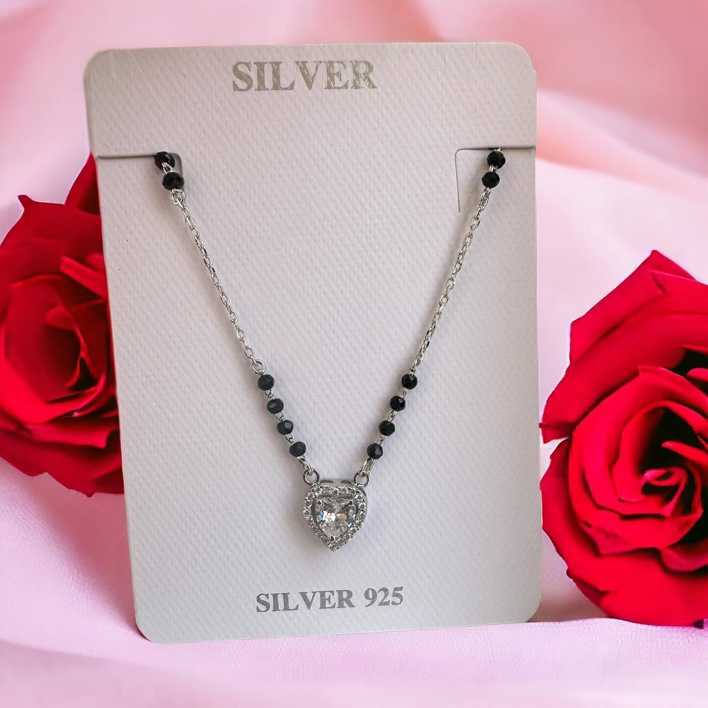 HEARTFELT LOVE MANGALSUTRA | 925 STERLING SILVER