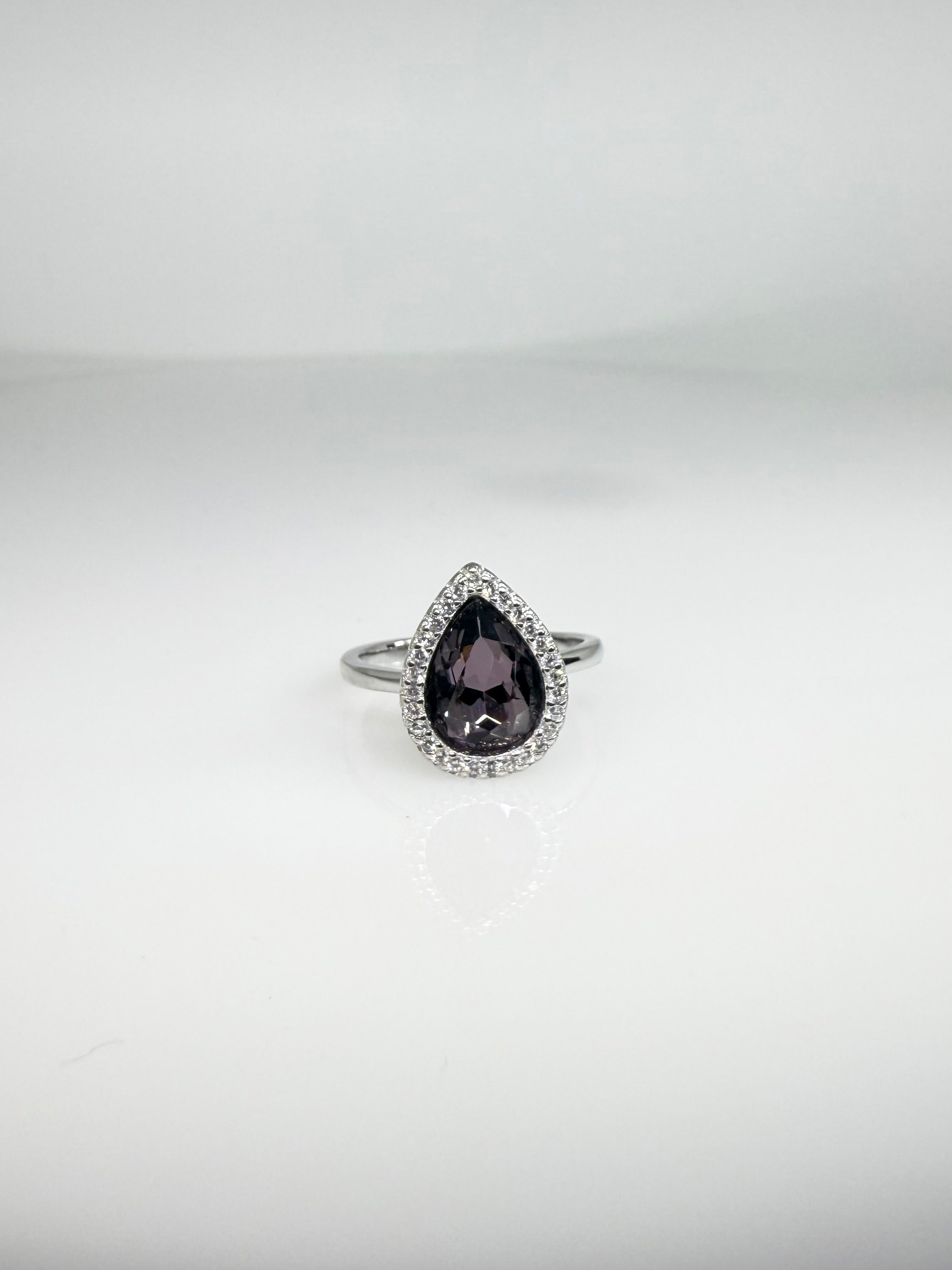 925 Sterling Silver Lush Petal Women Ring