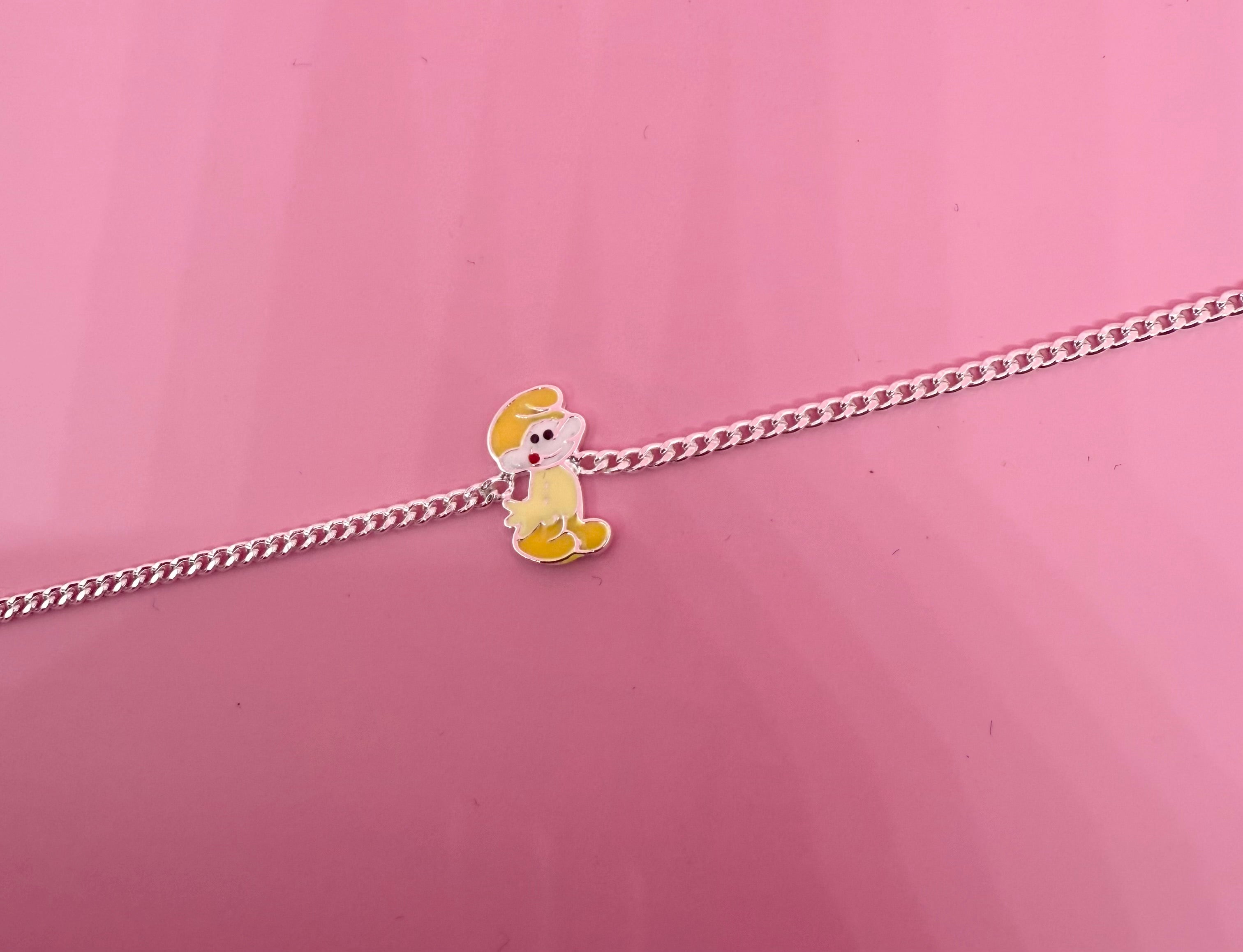 925 Sterling Silver Cartoon Bracelet | For kids