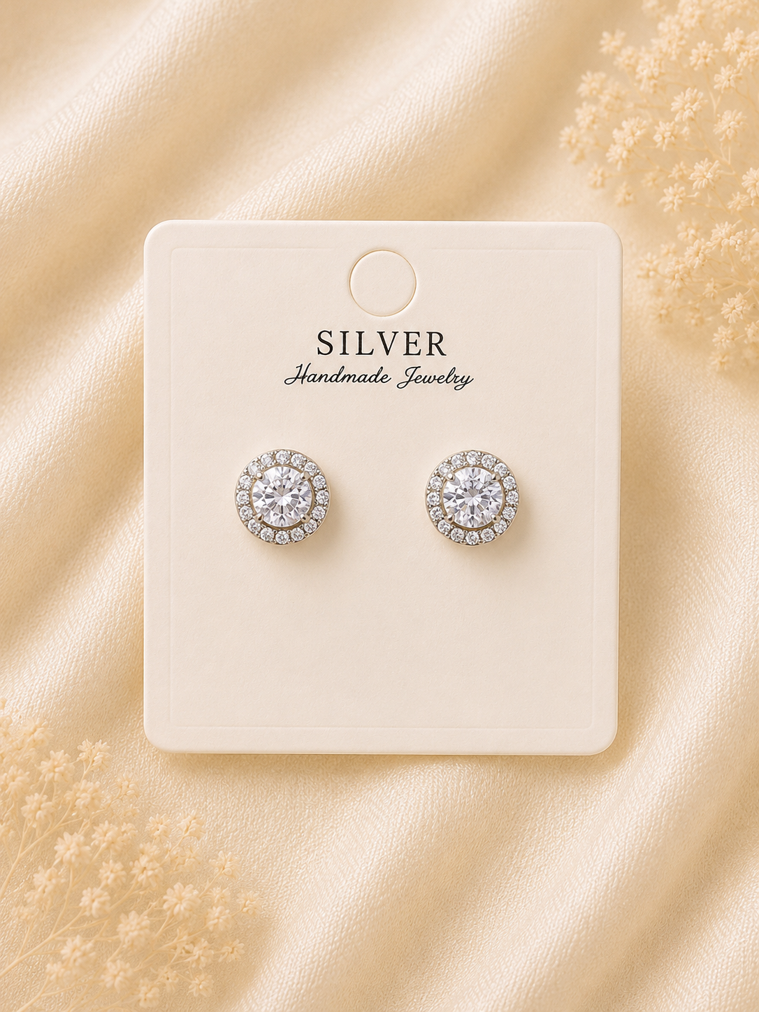 925 Sterling Silver Classic Round Studs | Everyday Wear Earrings