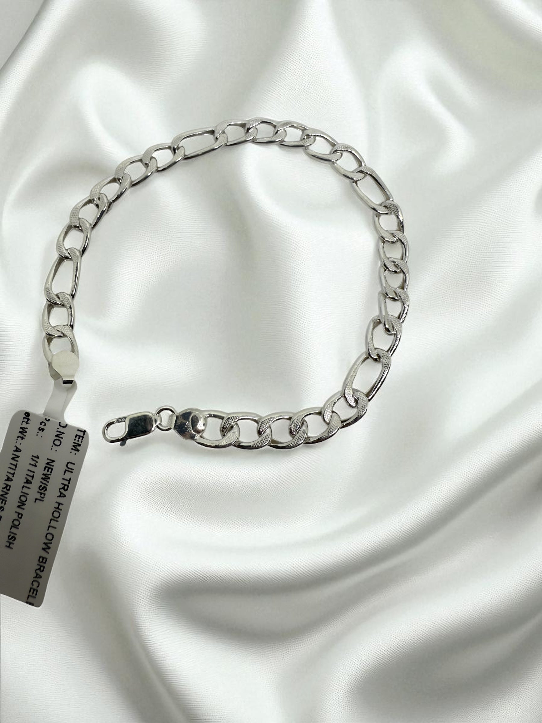 925 Sterling Silver Bangkok Men’s Bracelet