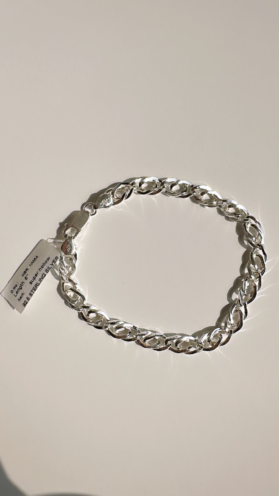 925 Sterling Silver Basic Men’s Bracelet