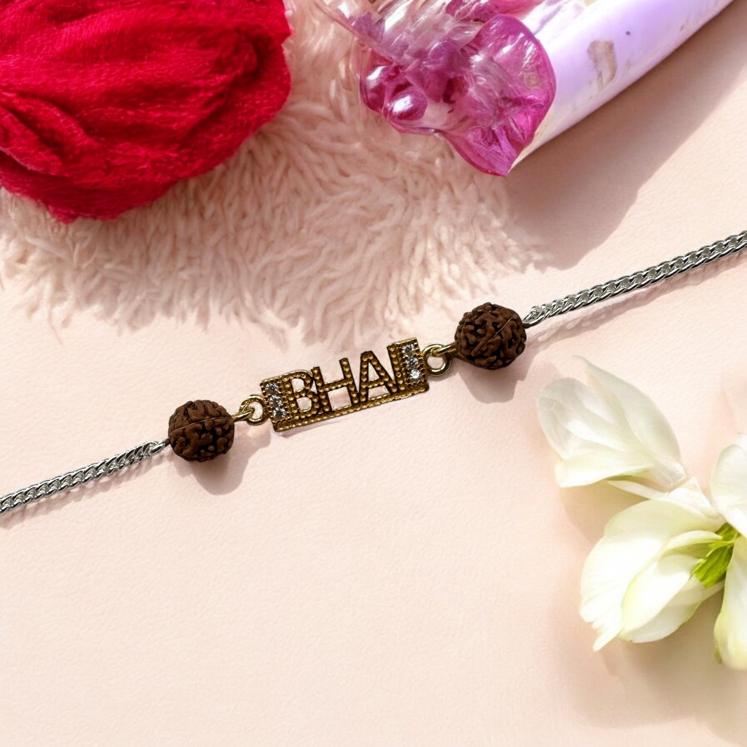 925 Sterling Silver Rakhi Bracelet | Bhai