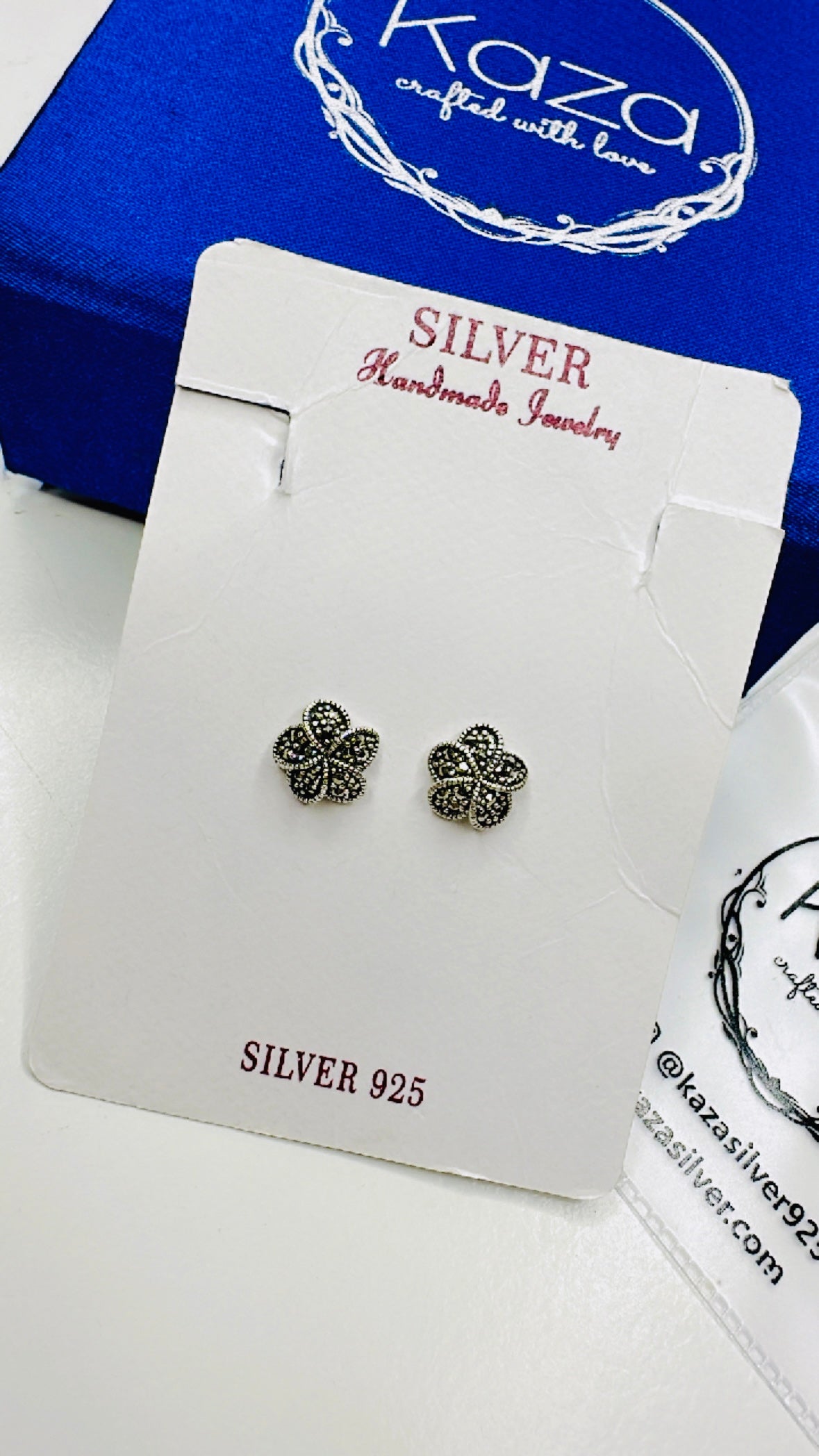 Bloom Brilliance | 925 Sterling Silver Studs