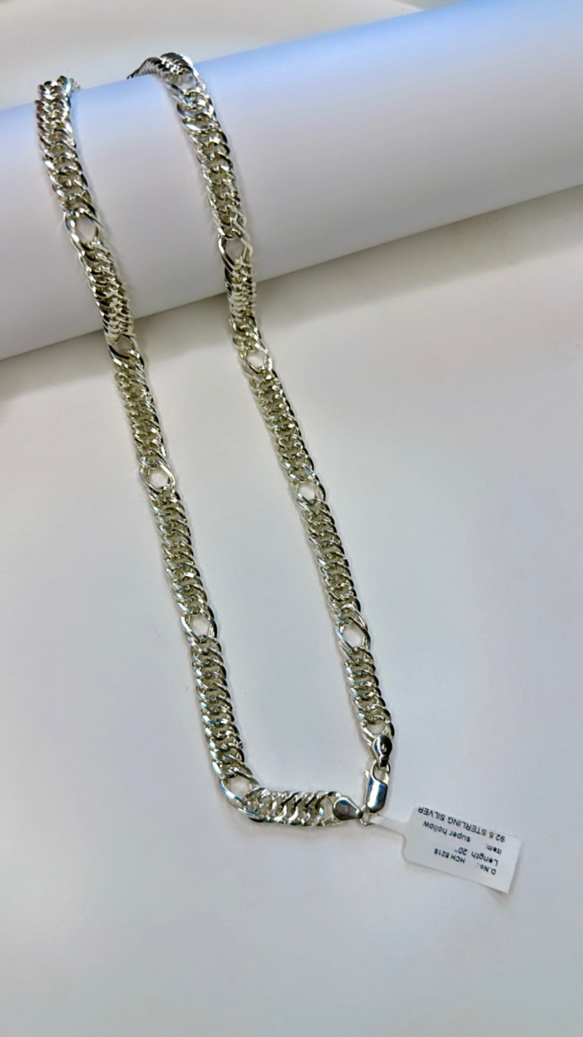 925 Sterling Silver Fusion Men’s Chain