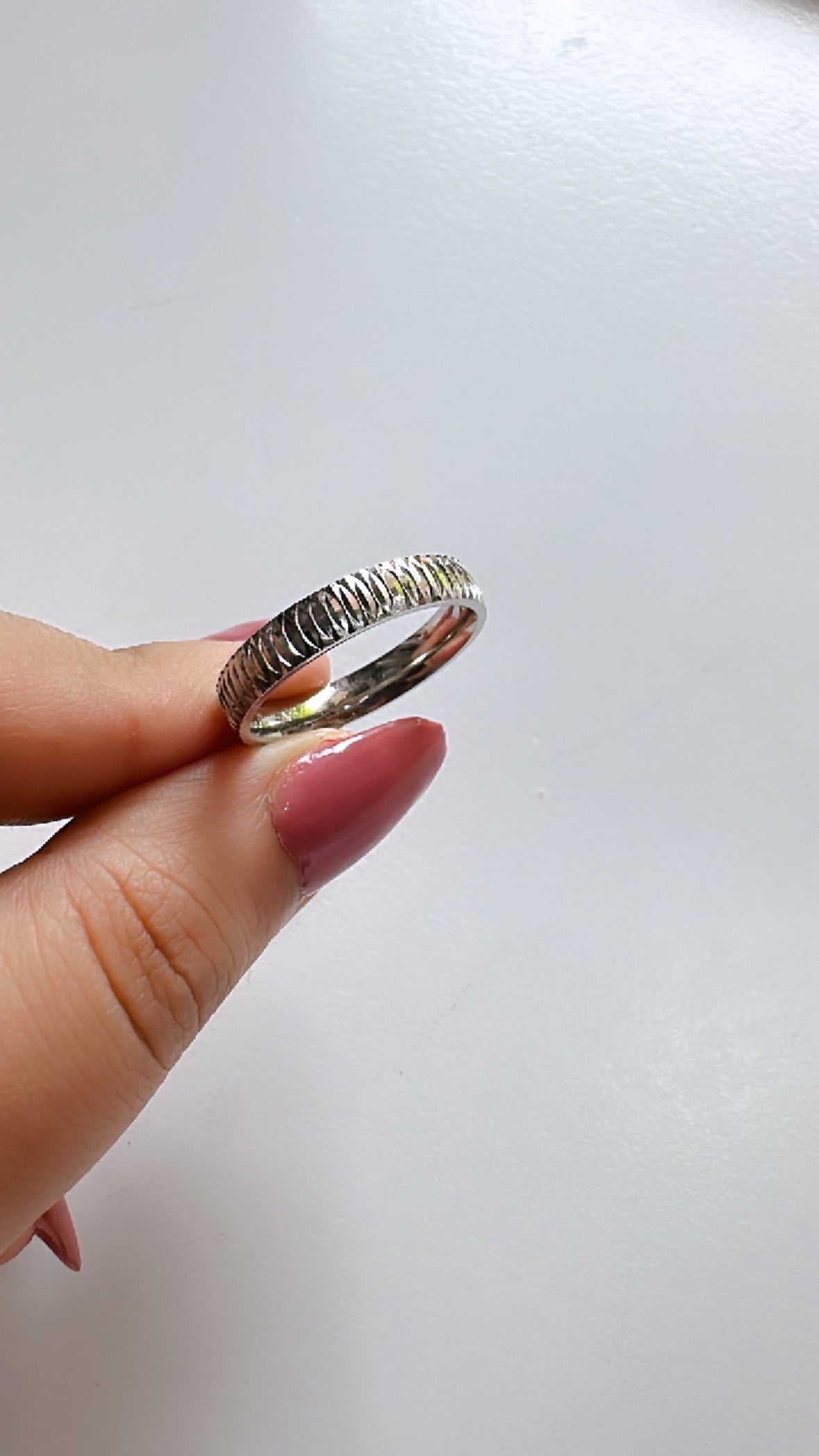 925 Sterling Silver Bold Women Ring Band | UNISEX