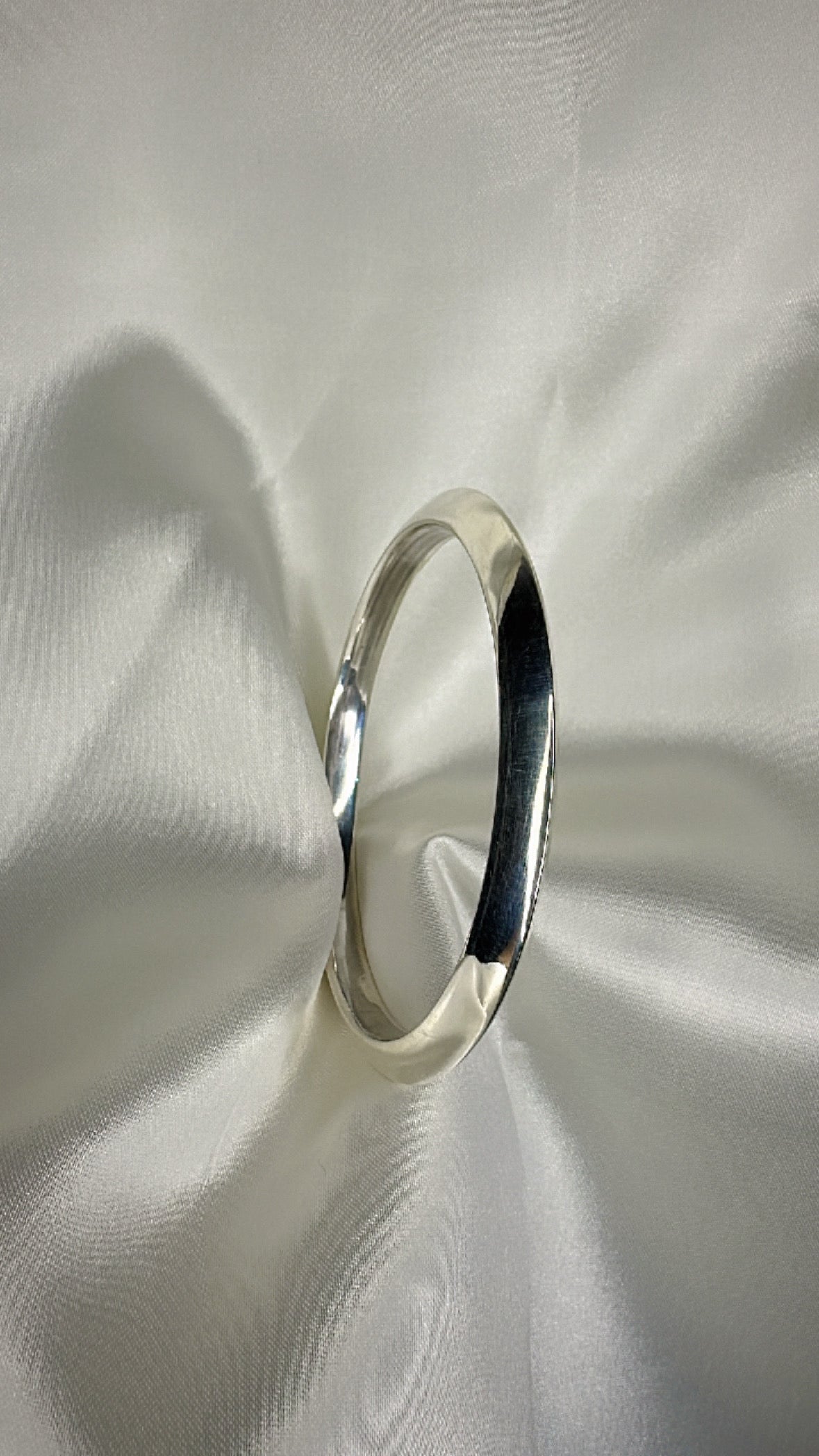 925 Sterling Silver Modern Minimalist Men’s Kada