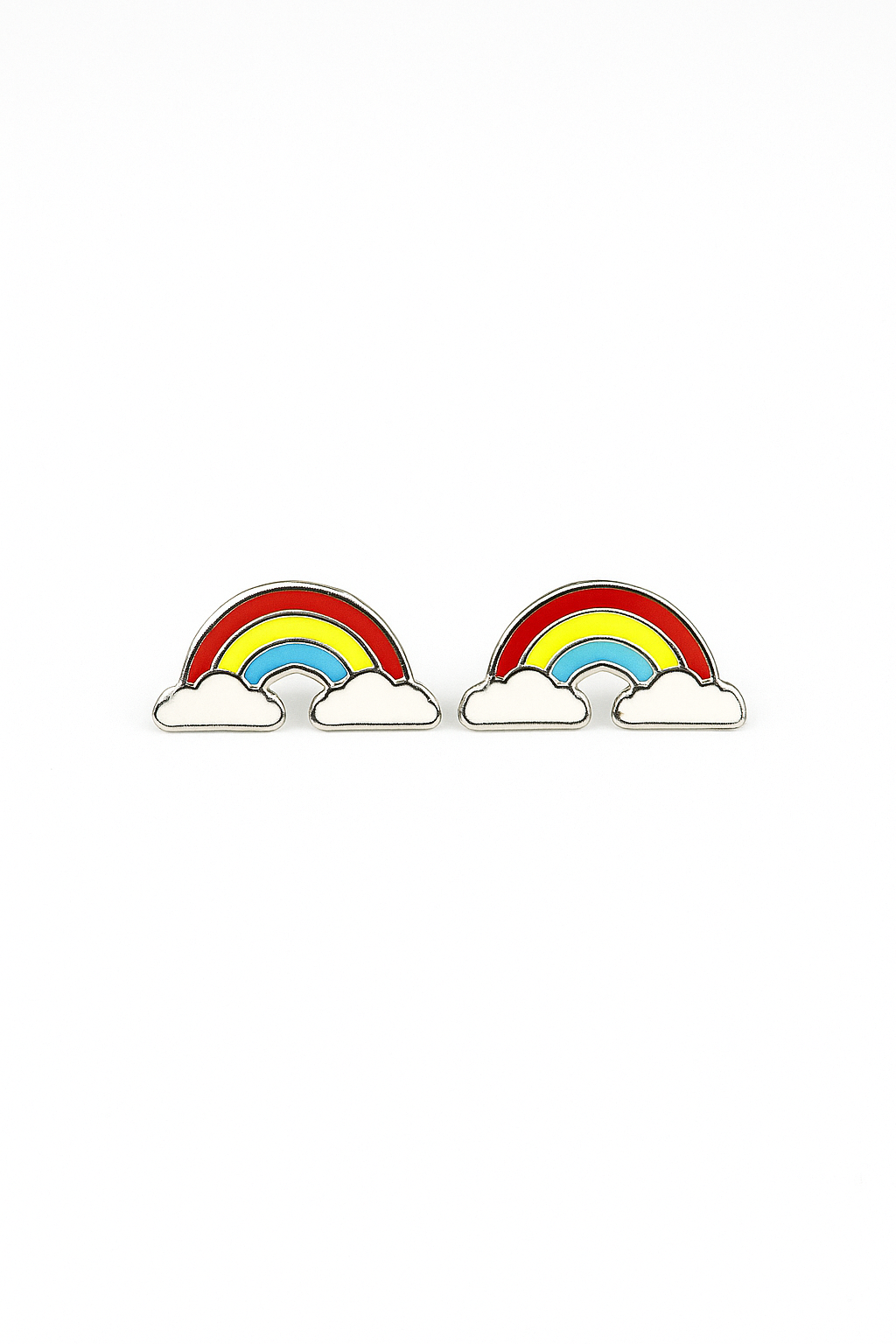 925 Sterling Silver Rainbow Kid’s Earrings
