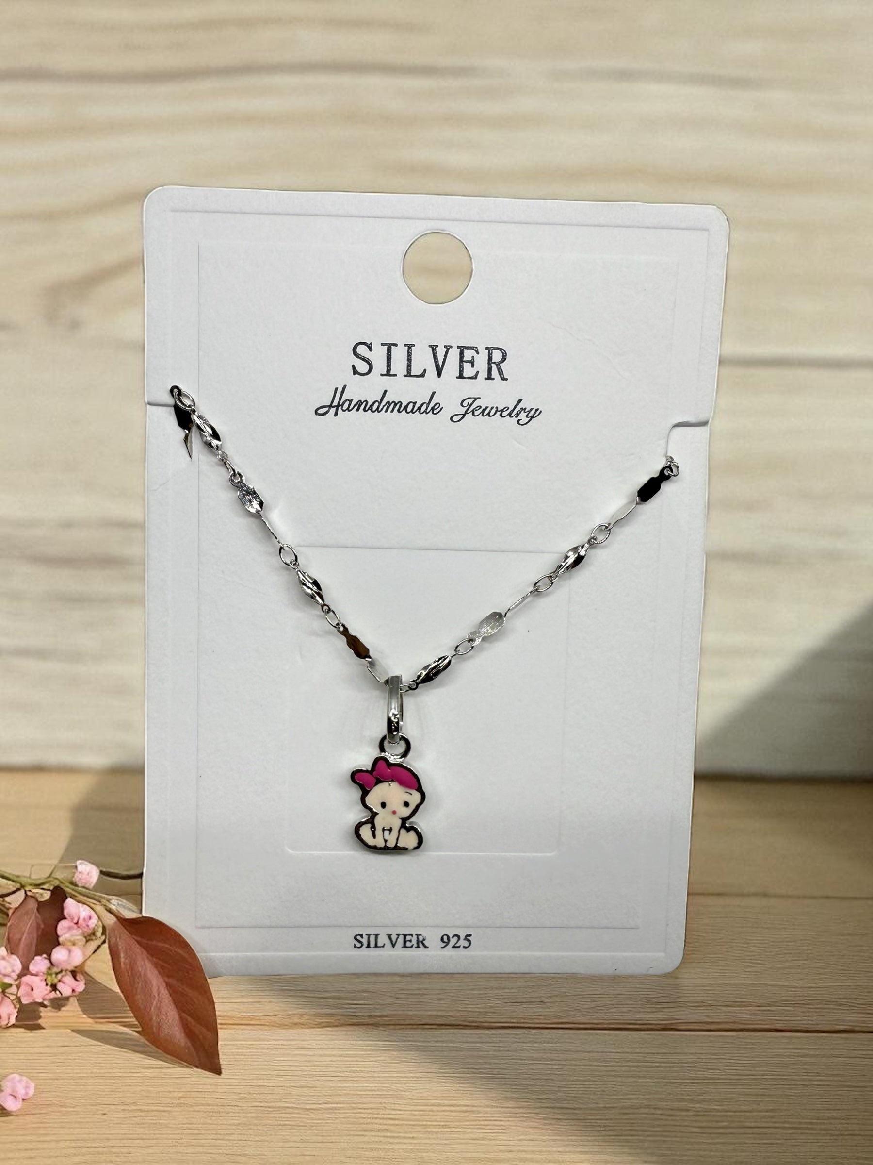 925 Sterling Silver Baby Pendant Neckpiece | For Women & Kids