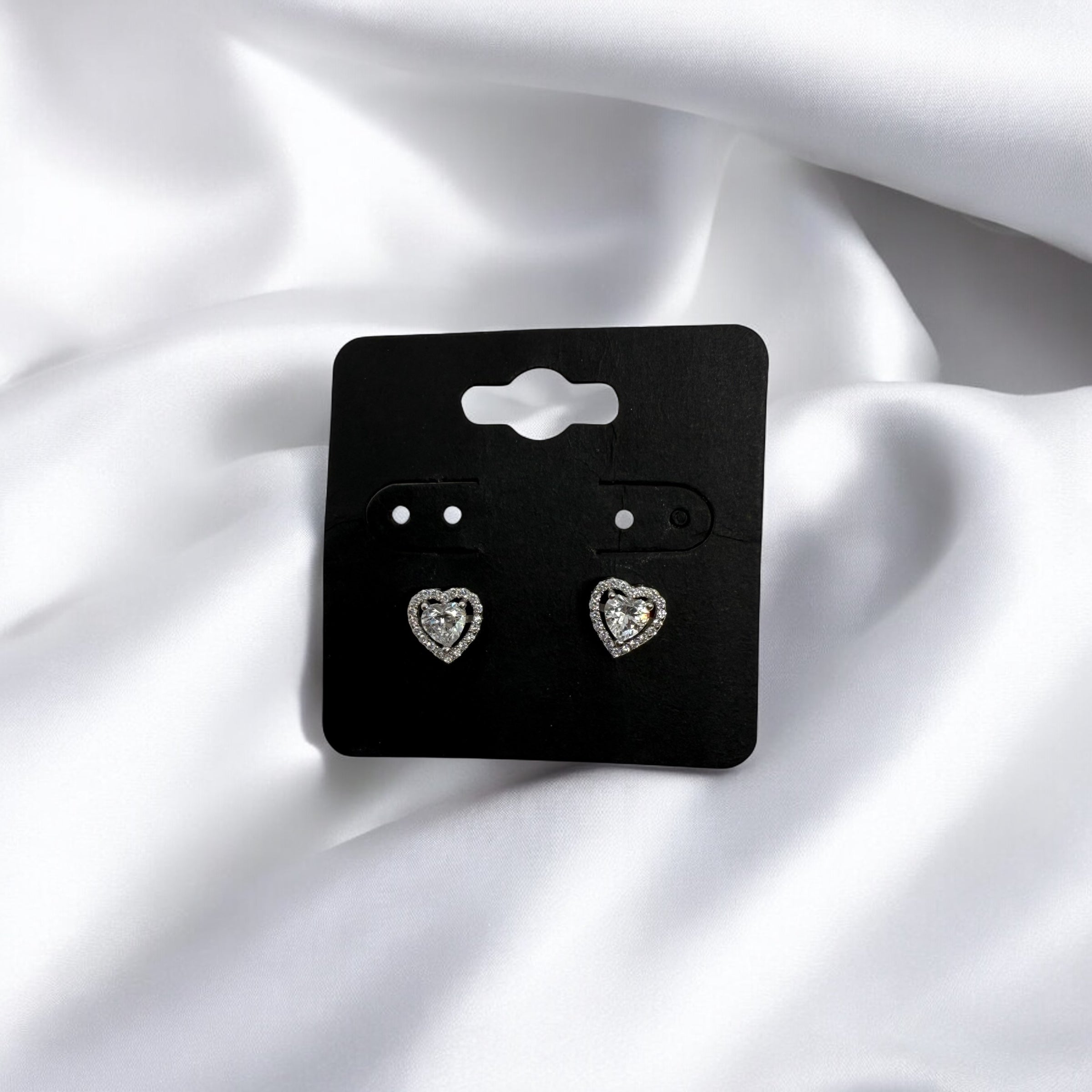 925 Sterling Silver Heart-let Studs | Everyday Wear Earrings