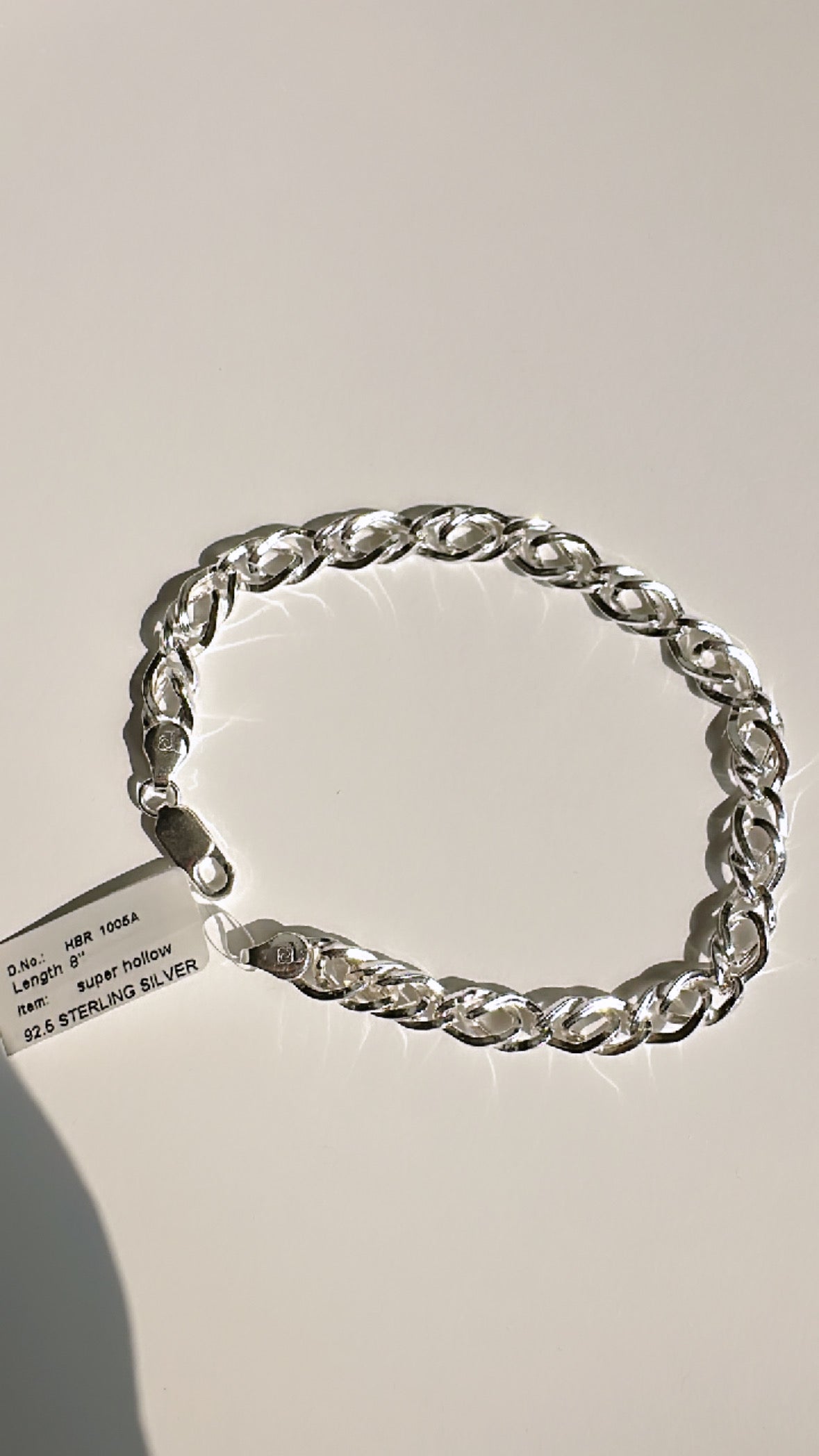 925 Sterling Silver Elegance Men’s Bracelet