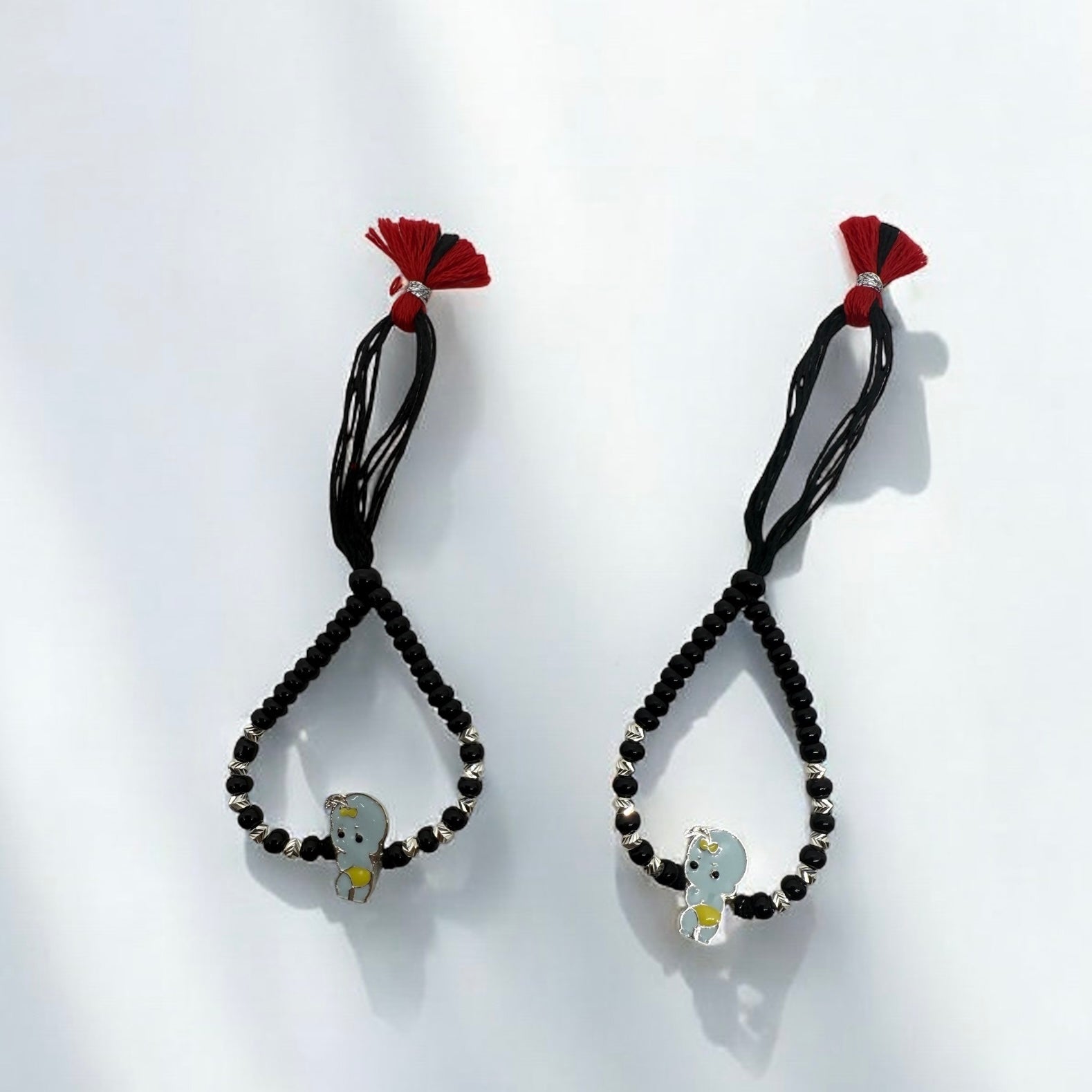 Kids Cartoon Thread Nazariya | Adjustable Thread Style | Ideal for New Borns | 925 Sterling Silver
