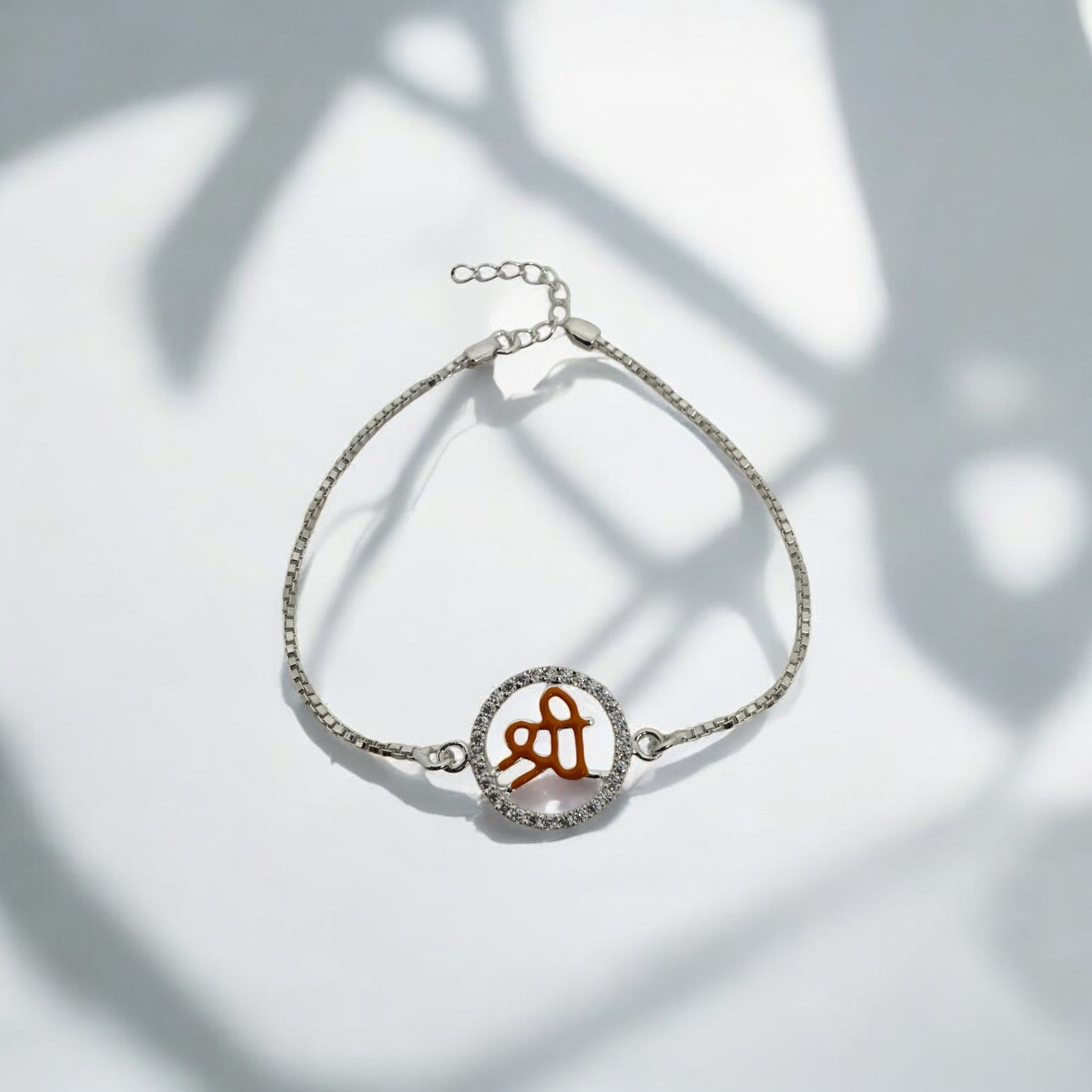 925 Sterling Silver Rakhi Bracelet | Shree