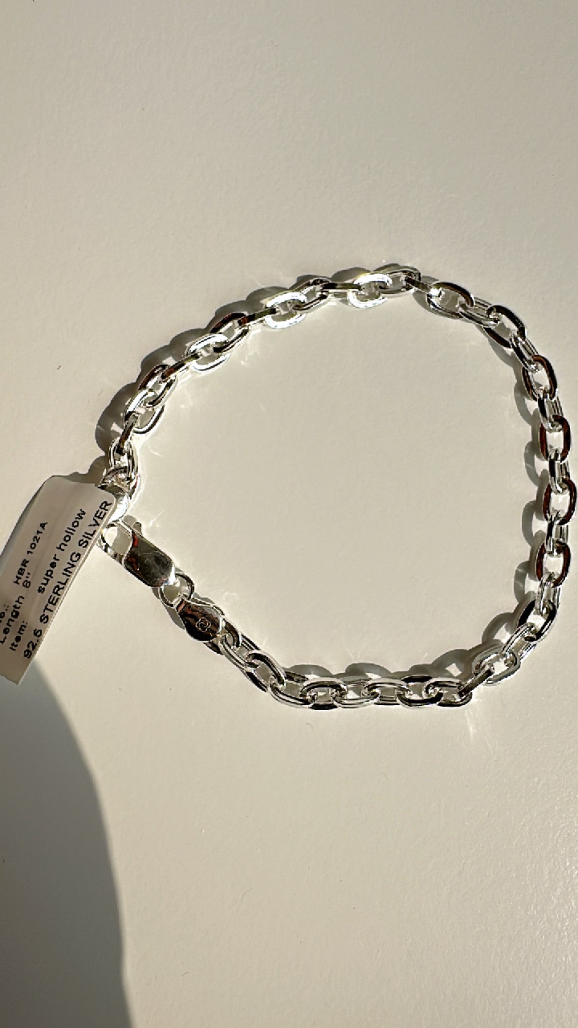 925 Sterling Silver Prestige Link Men’s Bracelet