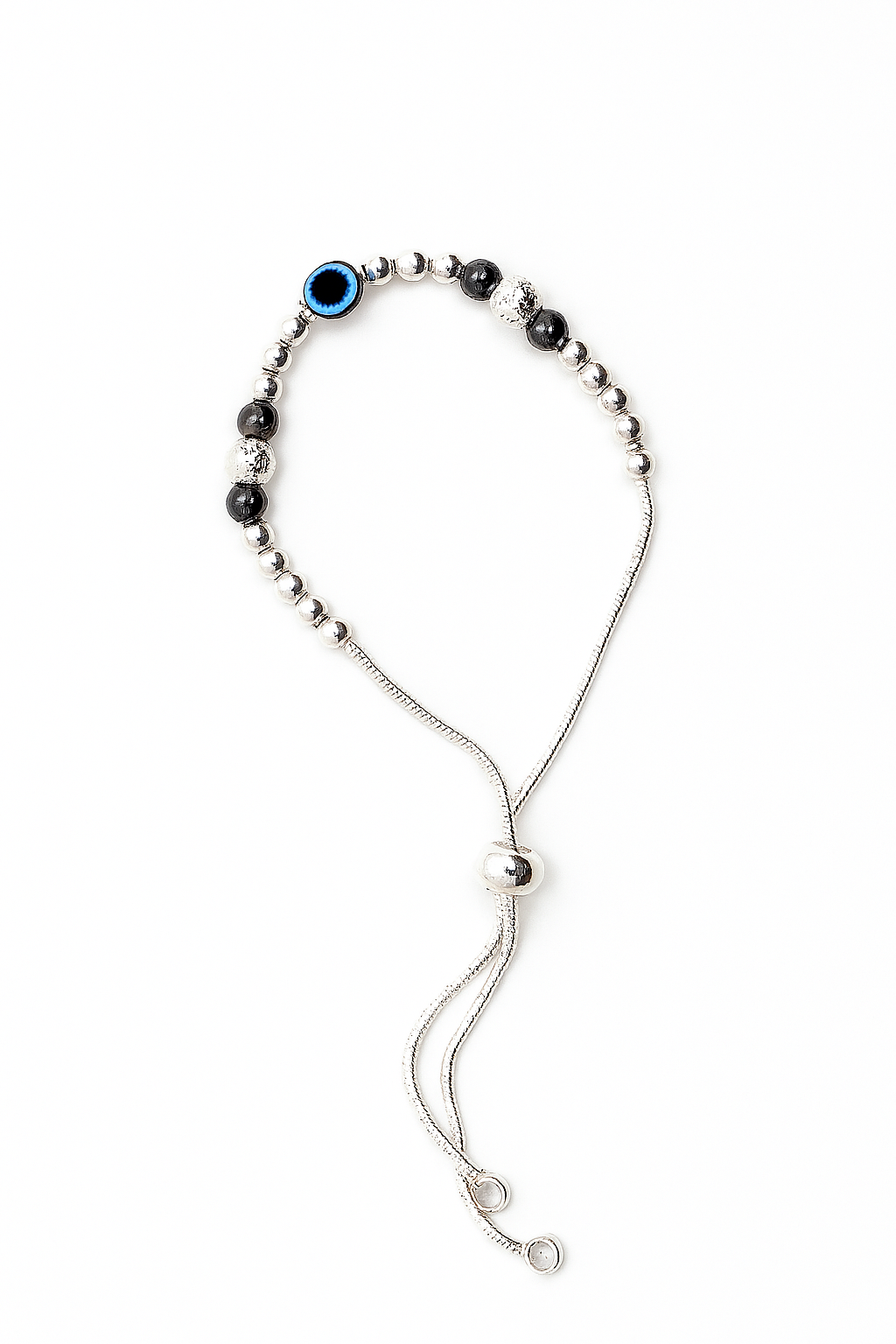 925 Sterling Silver Evil Eye Bracelet