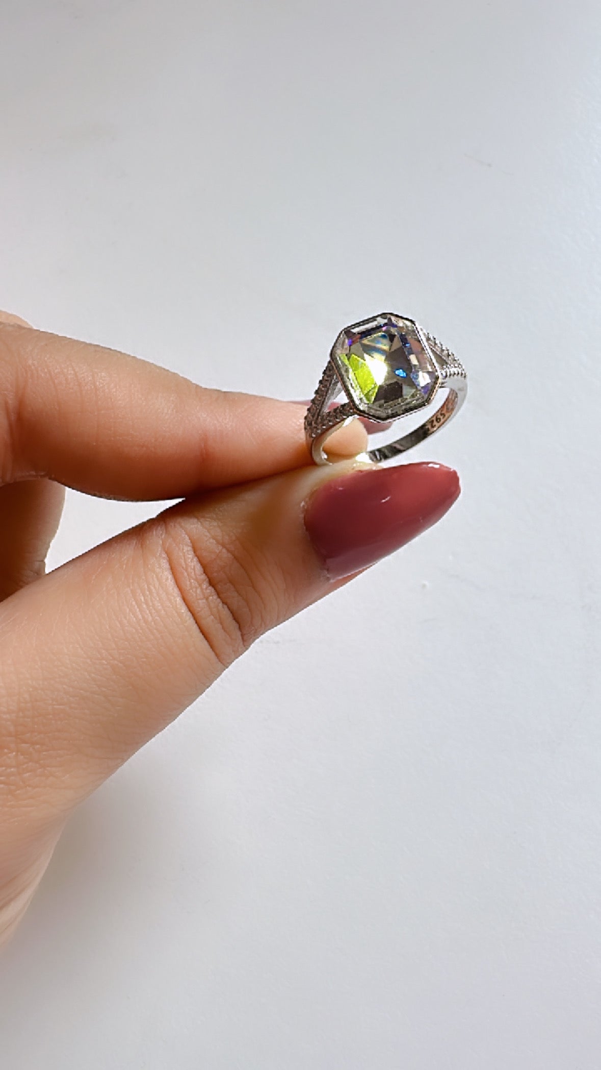 925 Sterling Silver Majestic Gem Women Ring