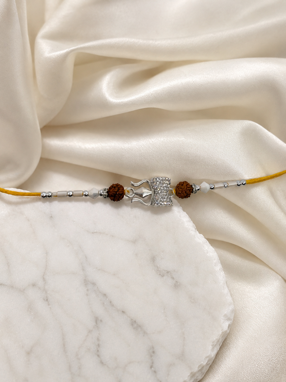 925 Sterling Silver Thread Rakhi