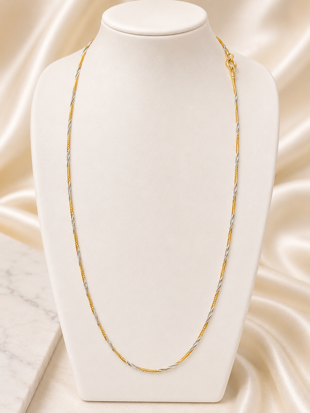 925 Sterling Silver Siena Gold Chain
