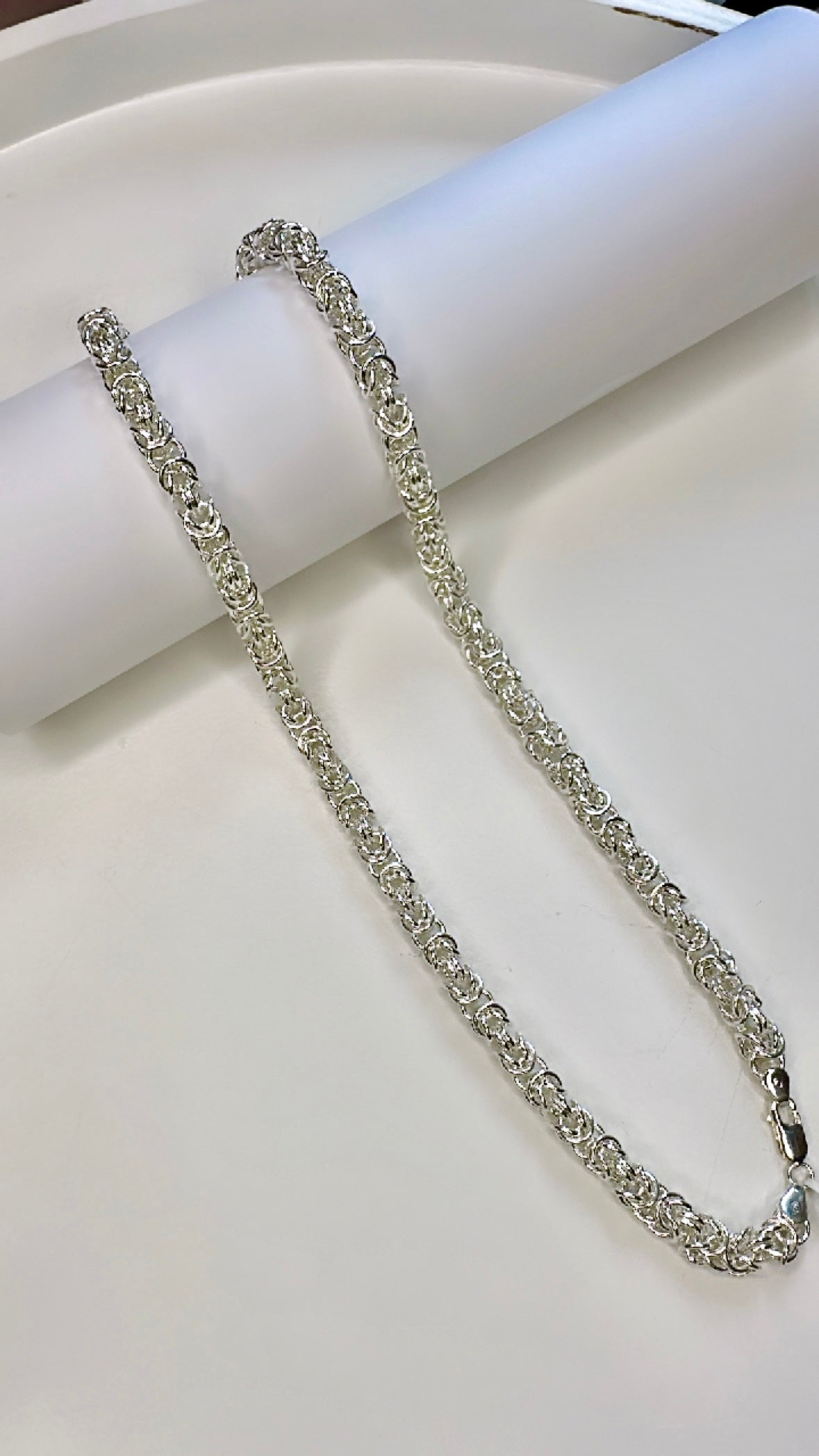 925 Sterling Silver Lux Link Men’s Chain