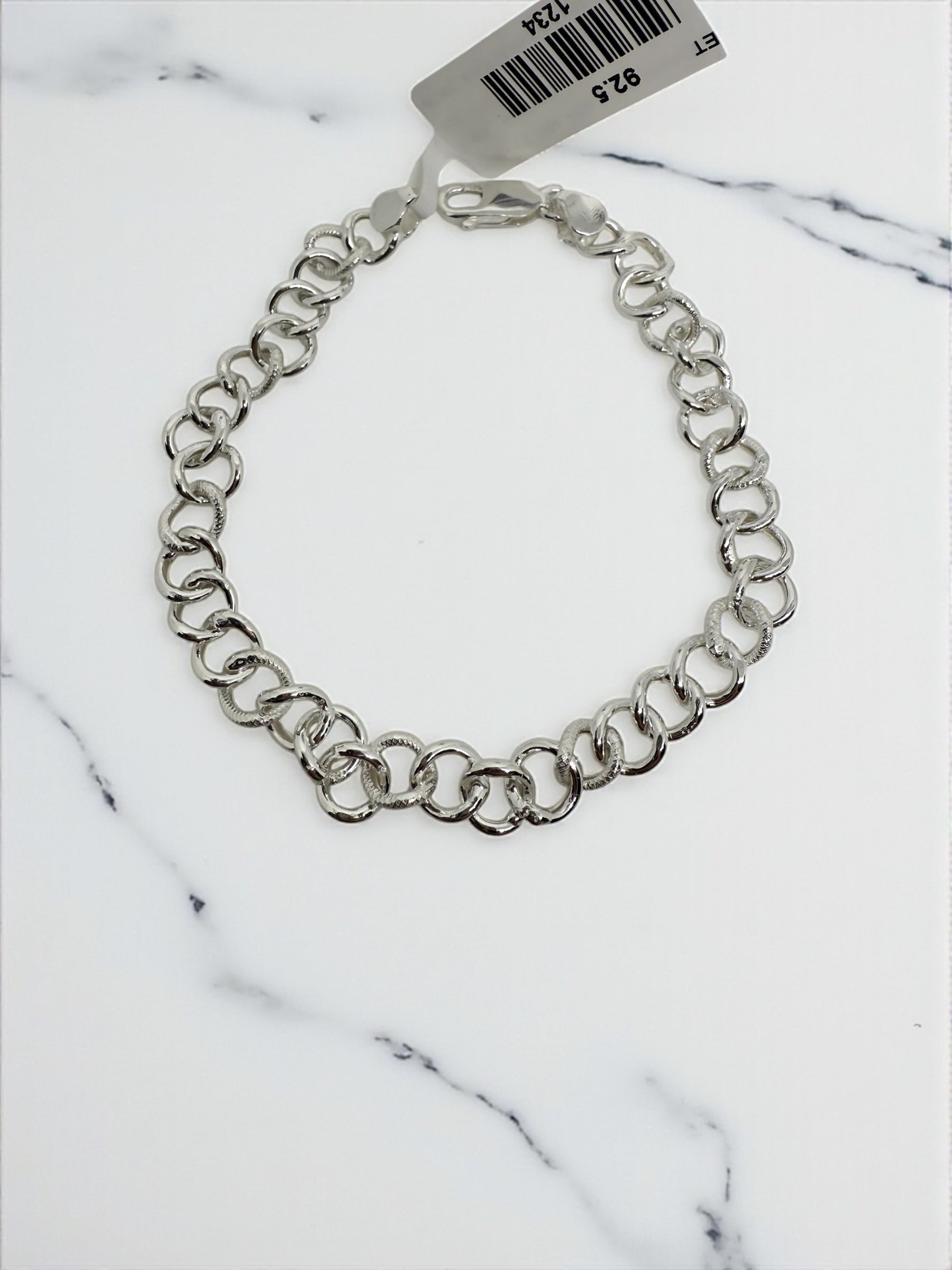 925 Sterling Silver Elite Men’s Bracelet