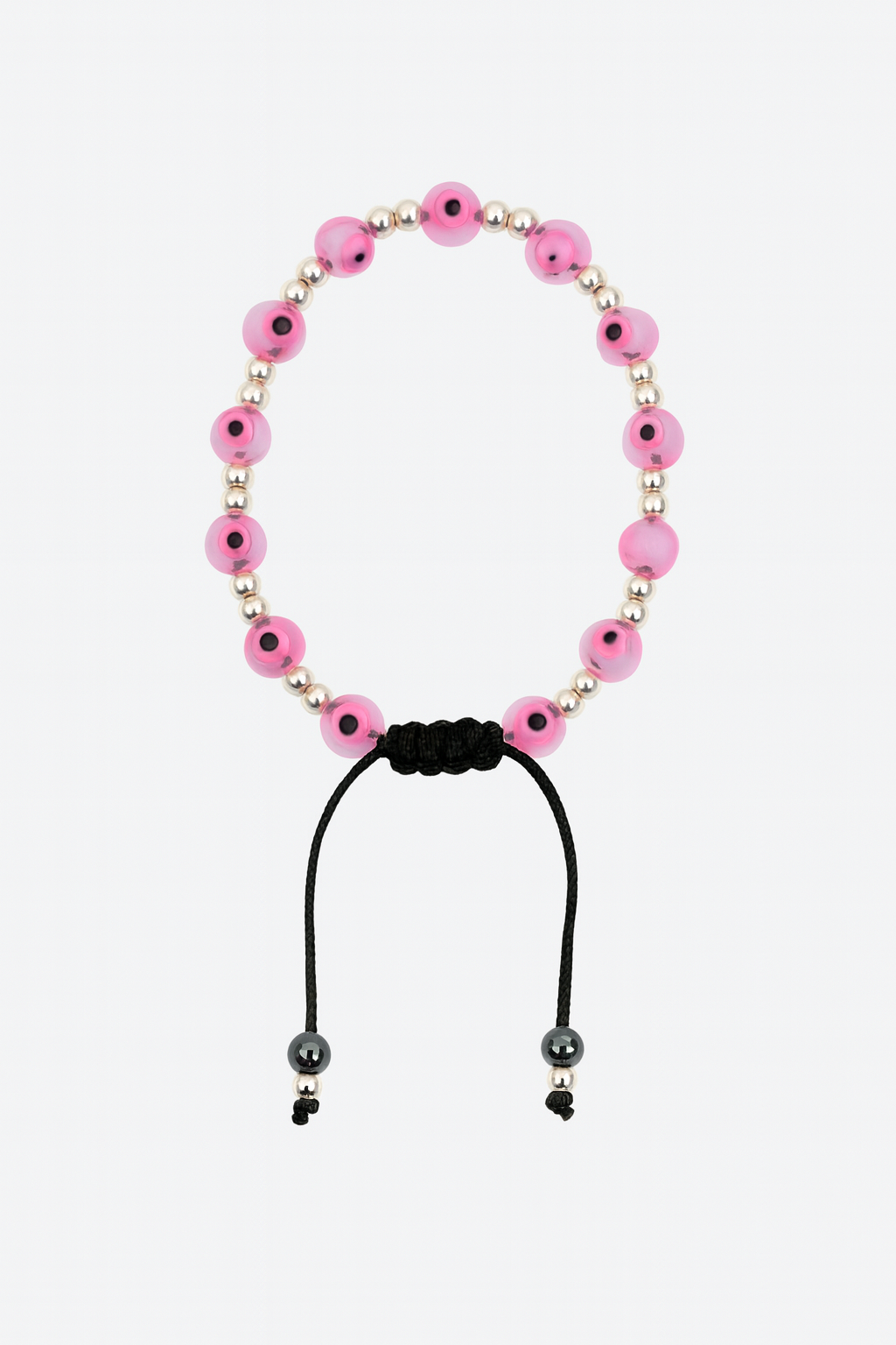 925 Sterling Silver Pink Evil Eye Protection Bracelet | For Kids & Women