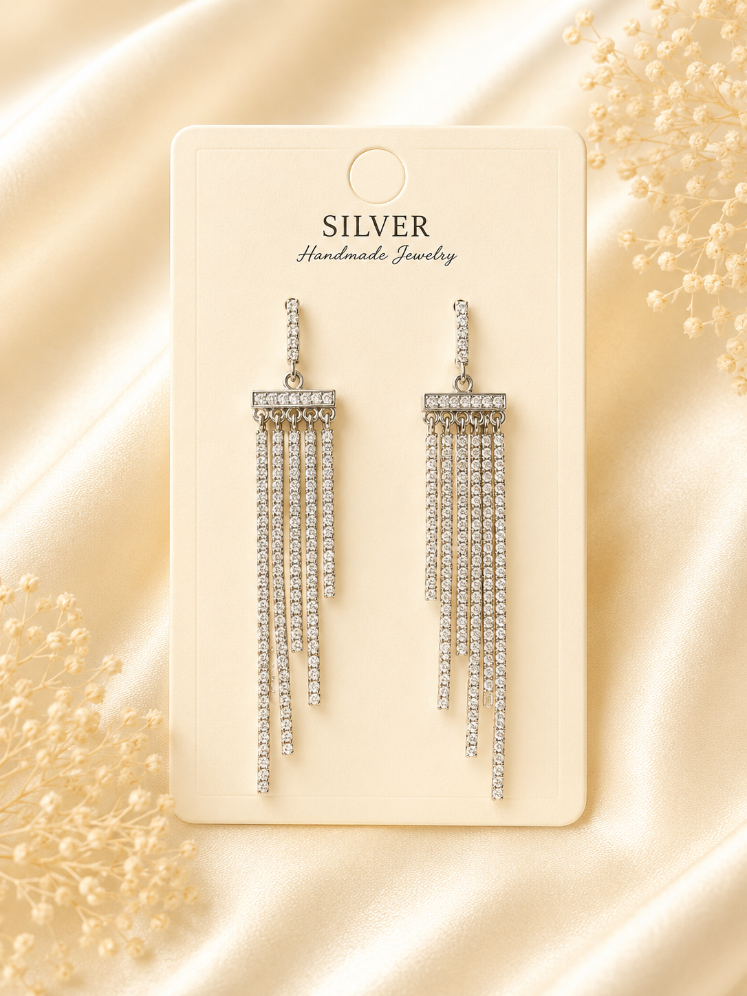 925 Sterling Silver Luxe Falls Earrings