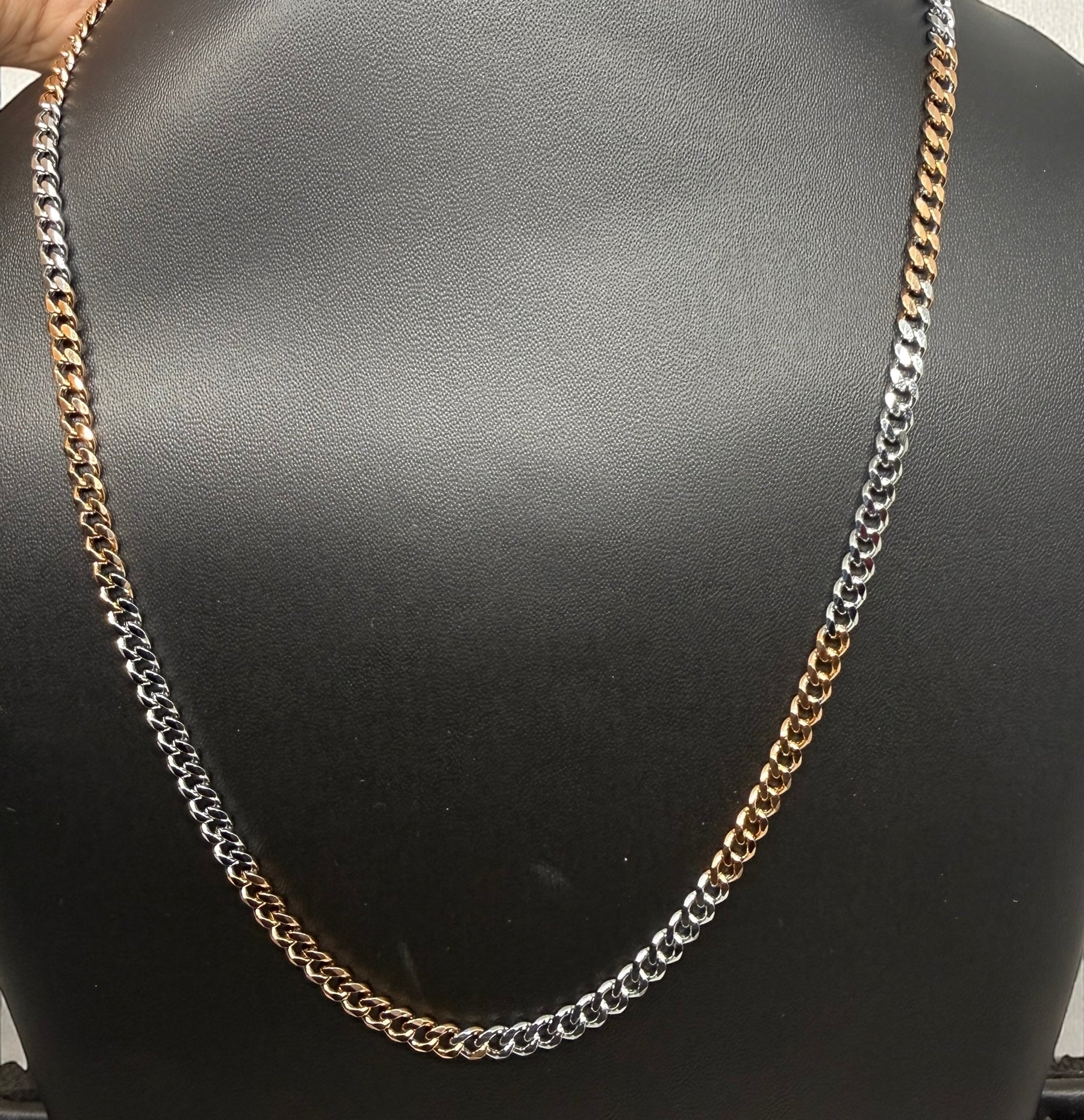925 Sterling Silver Fusion Men’s Chain