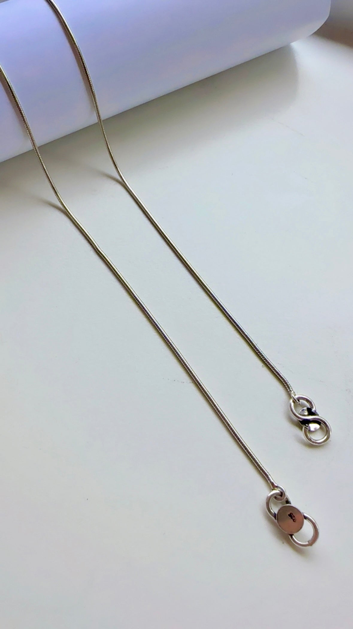 925 Sterling Silver Sleek Anklets