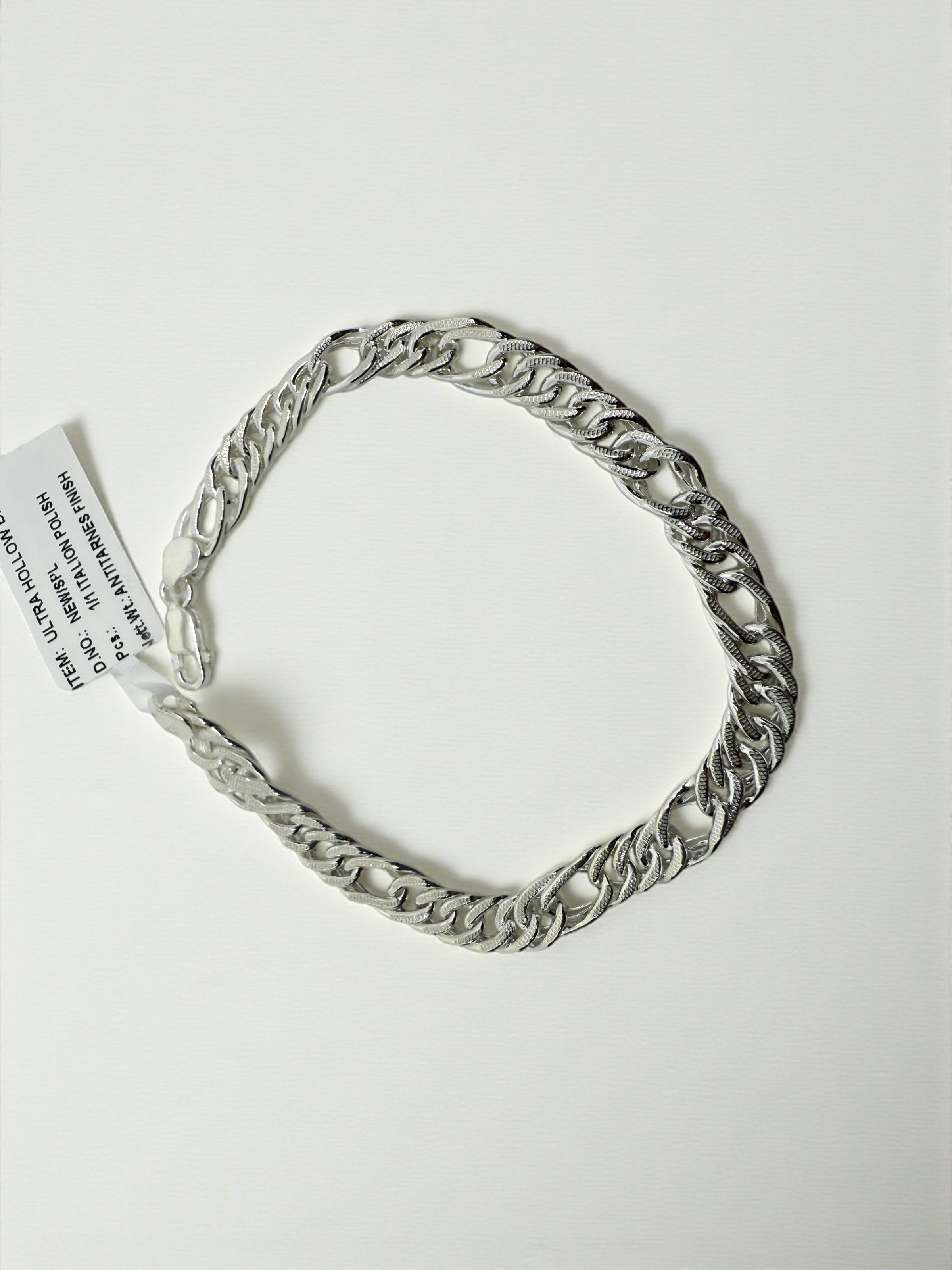 925 Sterling Silver Link Men’s Bracelet