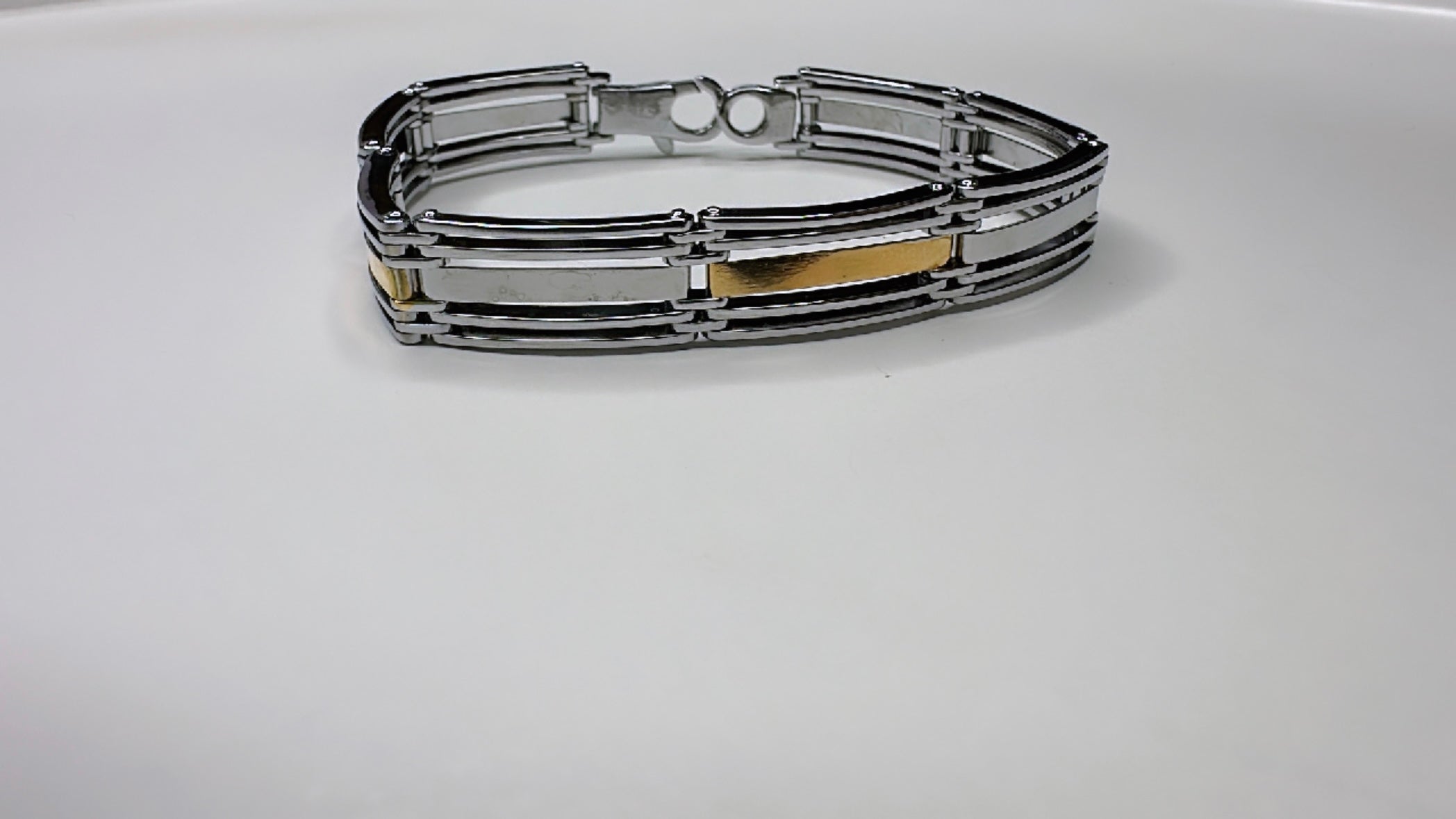 925 Sterling Silver Stride Men’s Bracelet