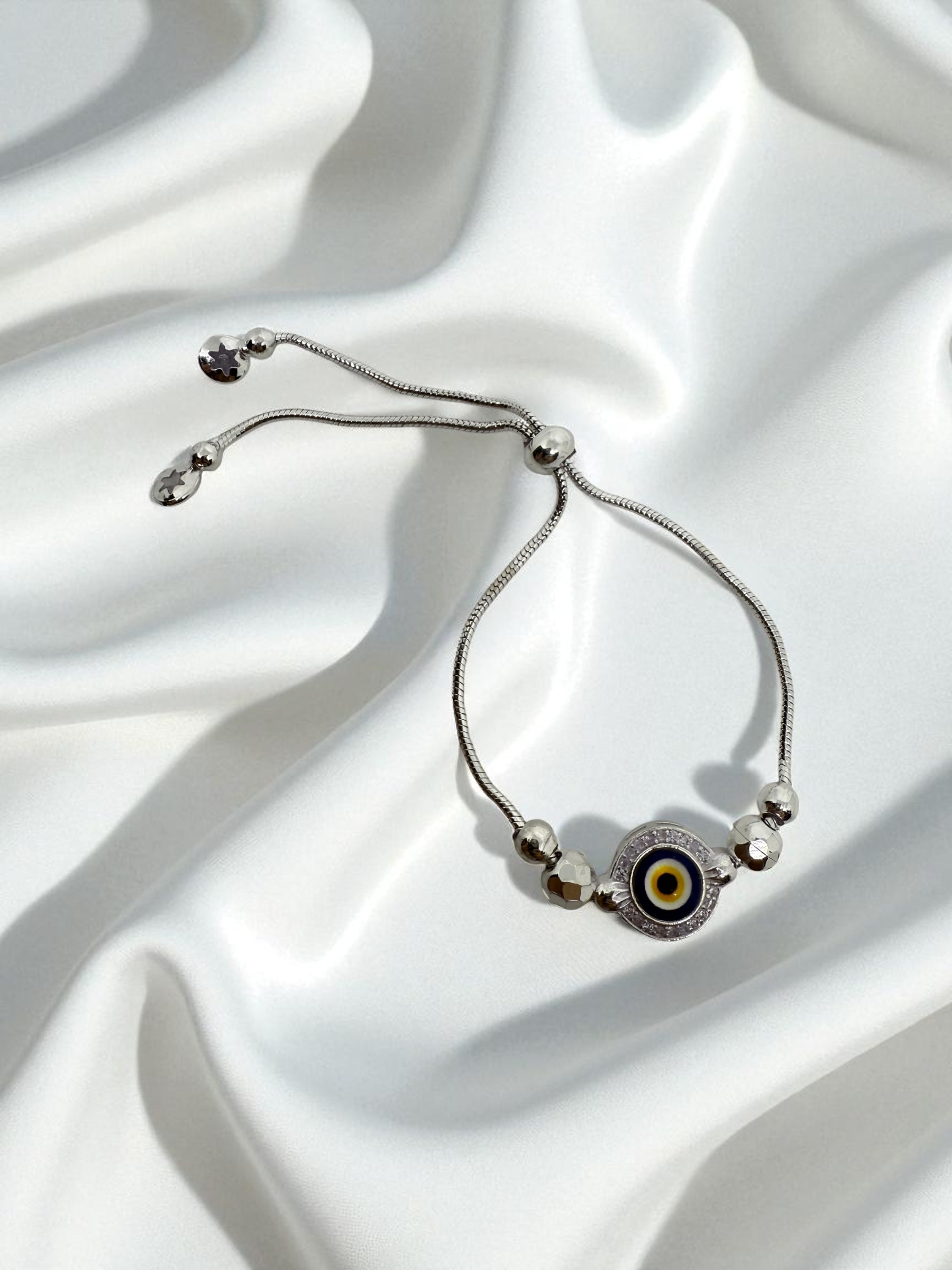 PREMIUM EVIL EYE 925 STERLING SILVER BRACELET | NAZAR IS REAL 🧿