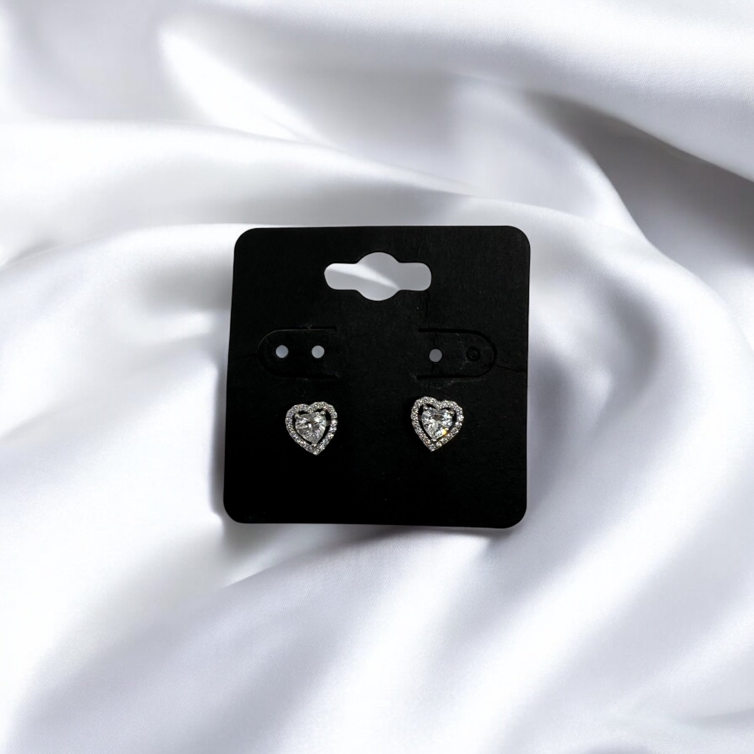 925 Sterling Silver Heart-let Studs | Everyday Wear Earrings