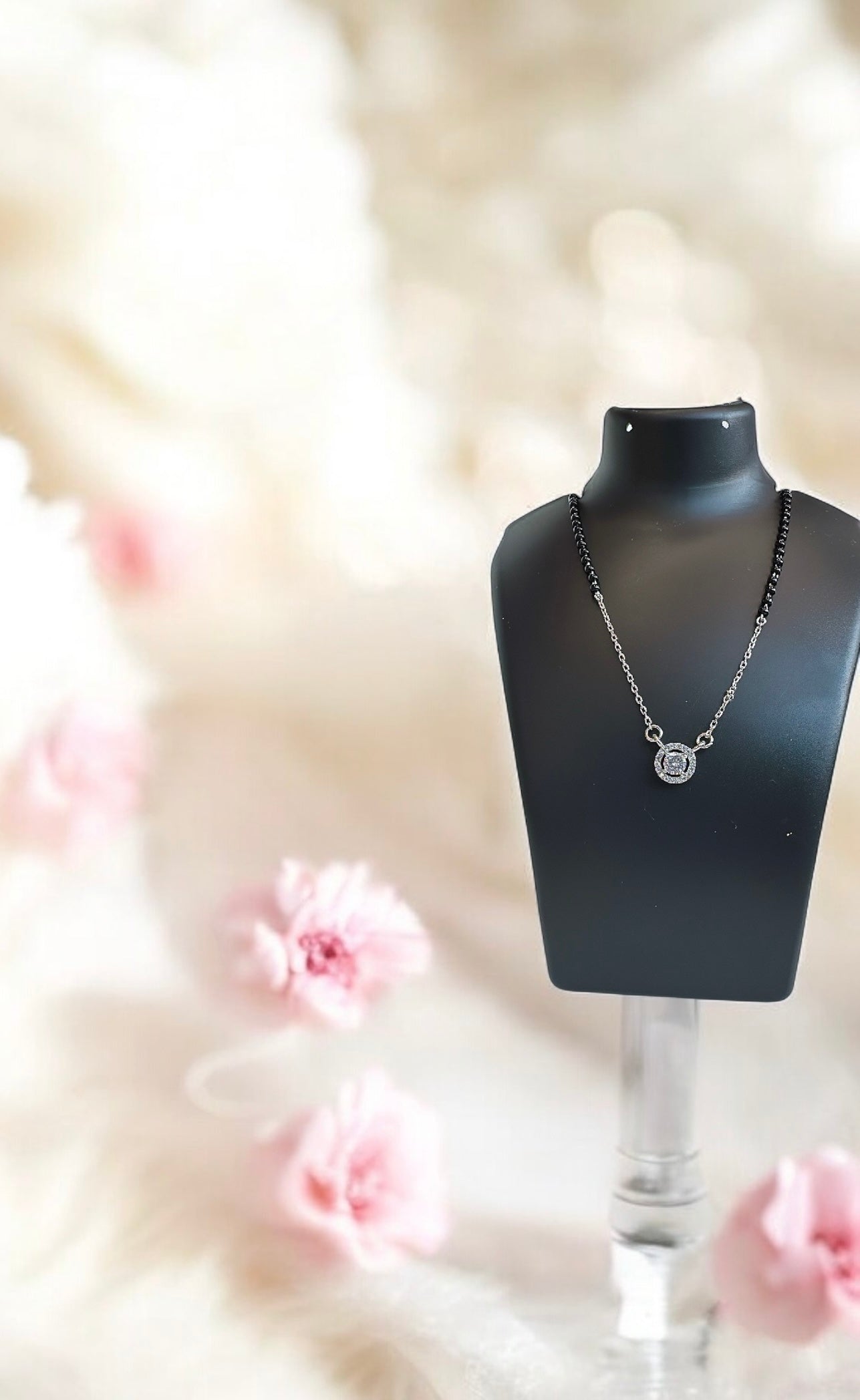 TRIO CHARM MANGALSUTRA | 925 STERLING SILVER