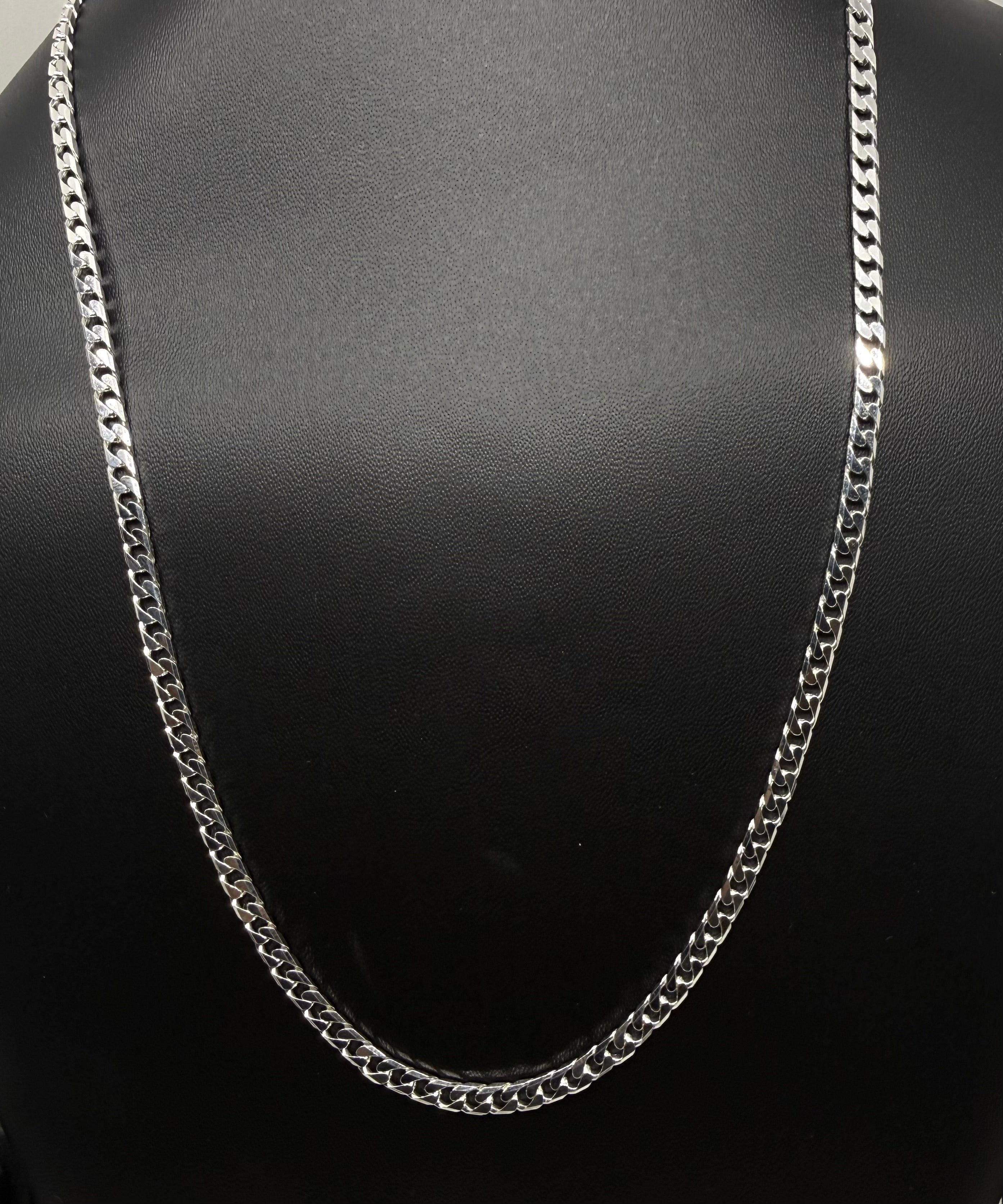 925 STERLING SILVER MIAMI LOOP MEN’S CHAIN