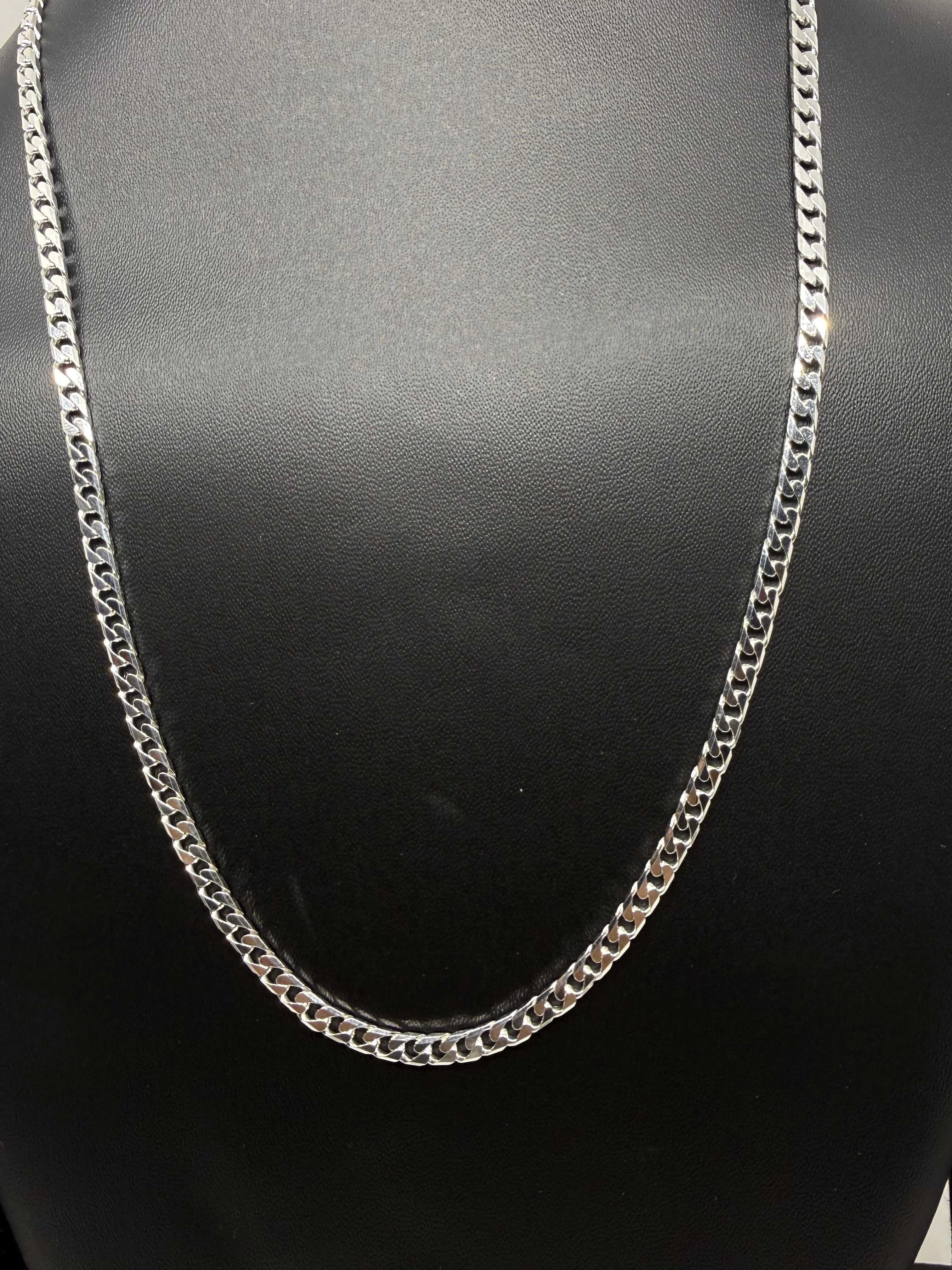 925 STERLING SILVER MIAMI LOOP MEN’S CHAIN
