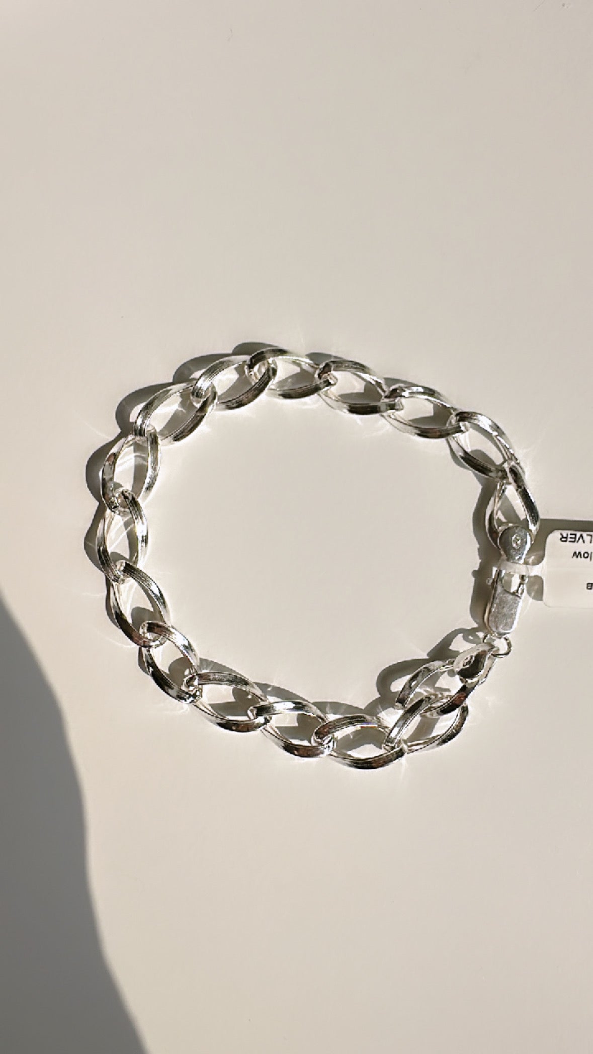 925 Sterling Silver Valor Link Men’s Bracelet