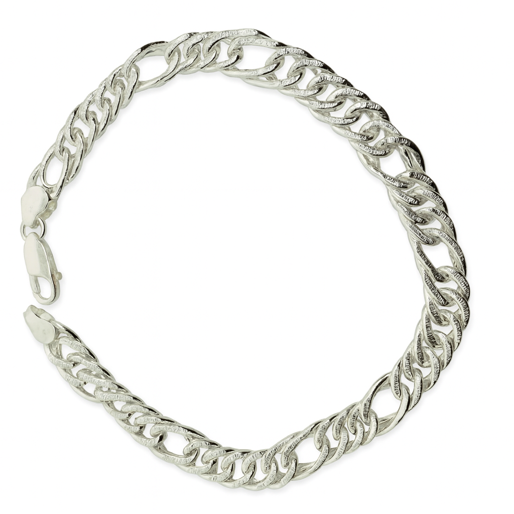 925 Sterling Silver Link Men’s Bracelet