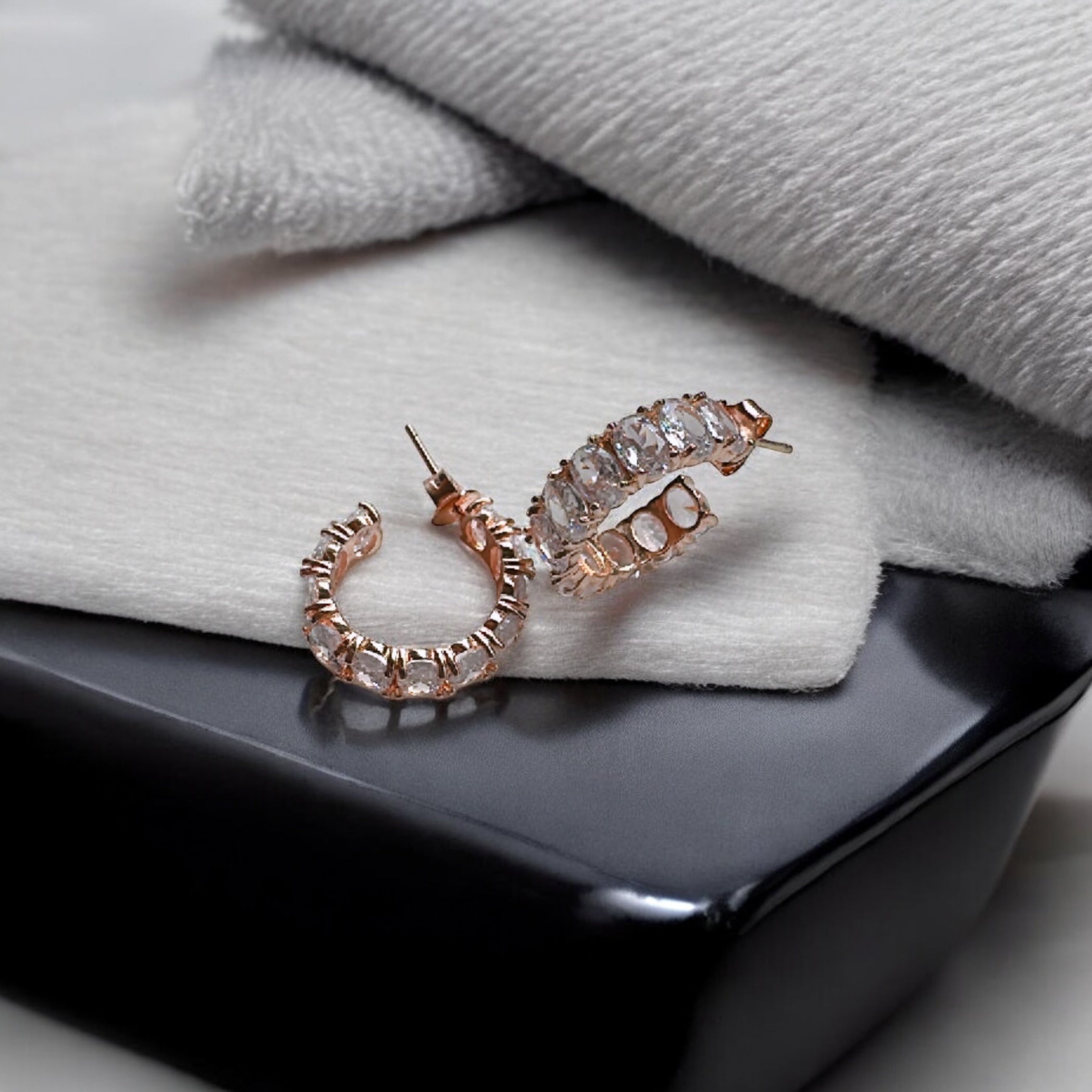 925 Sterling Silver Hoops | Studs