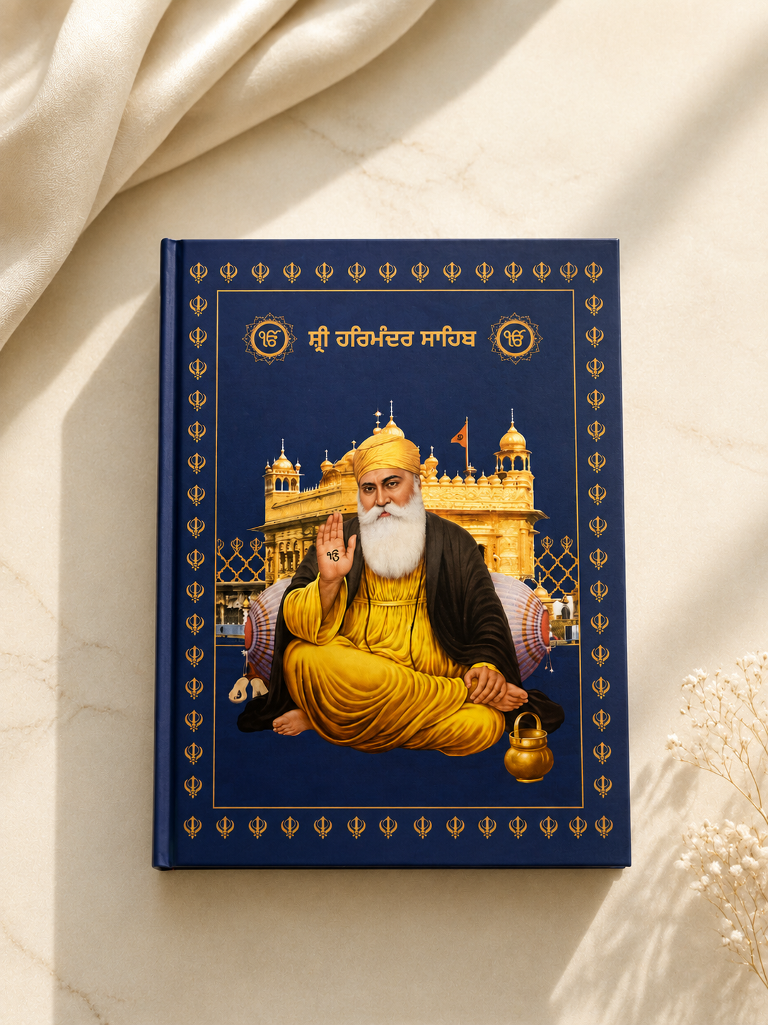 Guru Nanak Dev Ji 999 Silver Round Shape 1 GM Sikh Coin | 999 Purity Silver Coin | Festive Coin Gifting