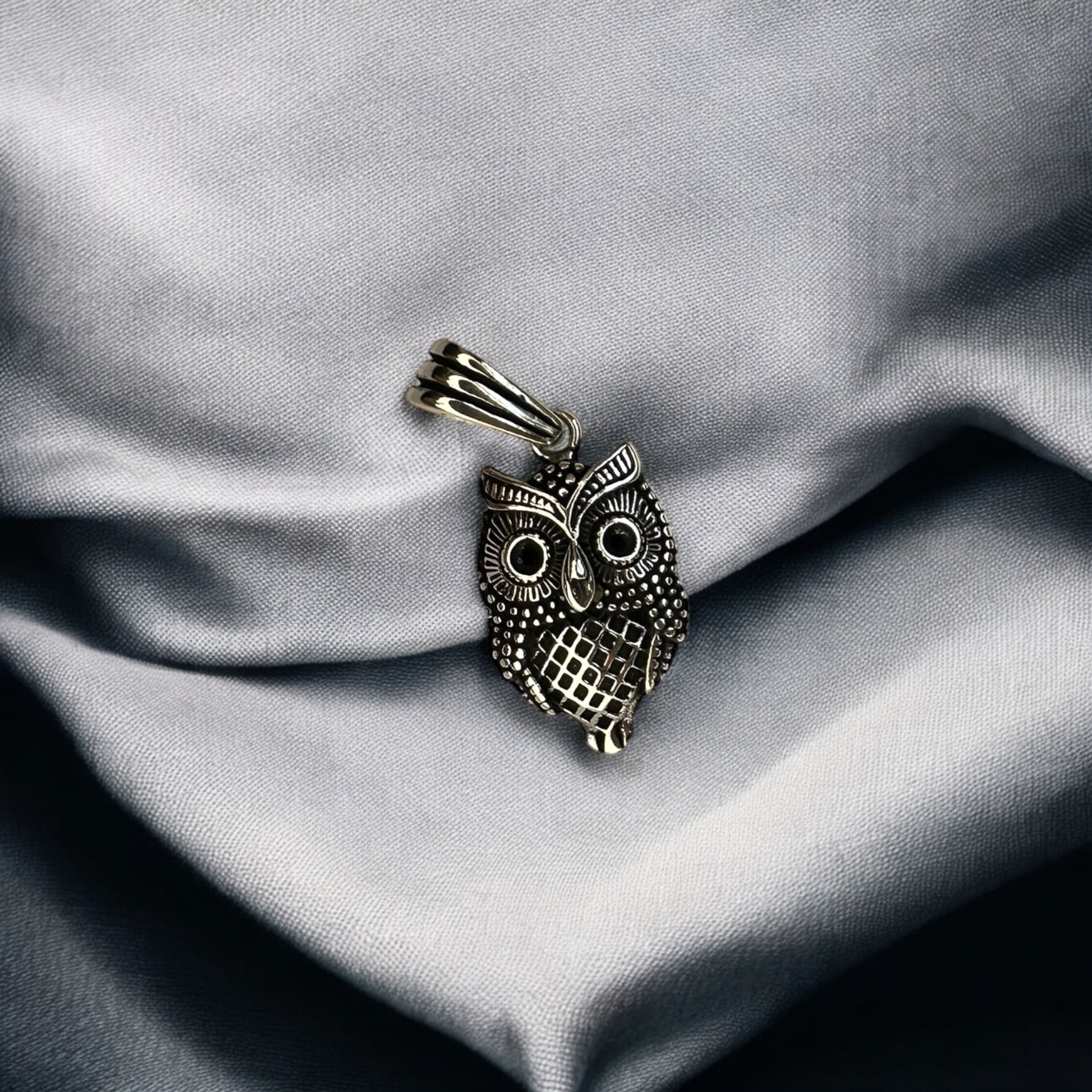 925 Sterling Silver Mystic Owl Pendant