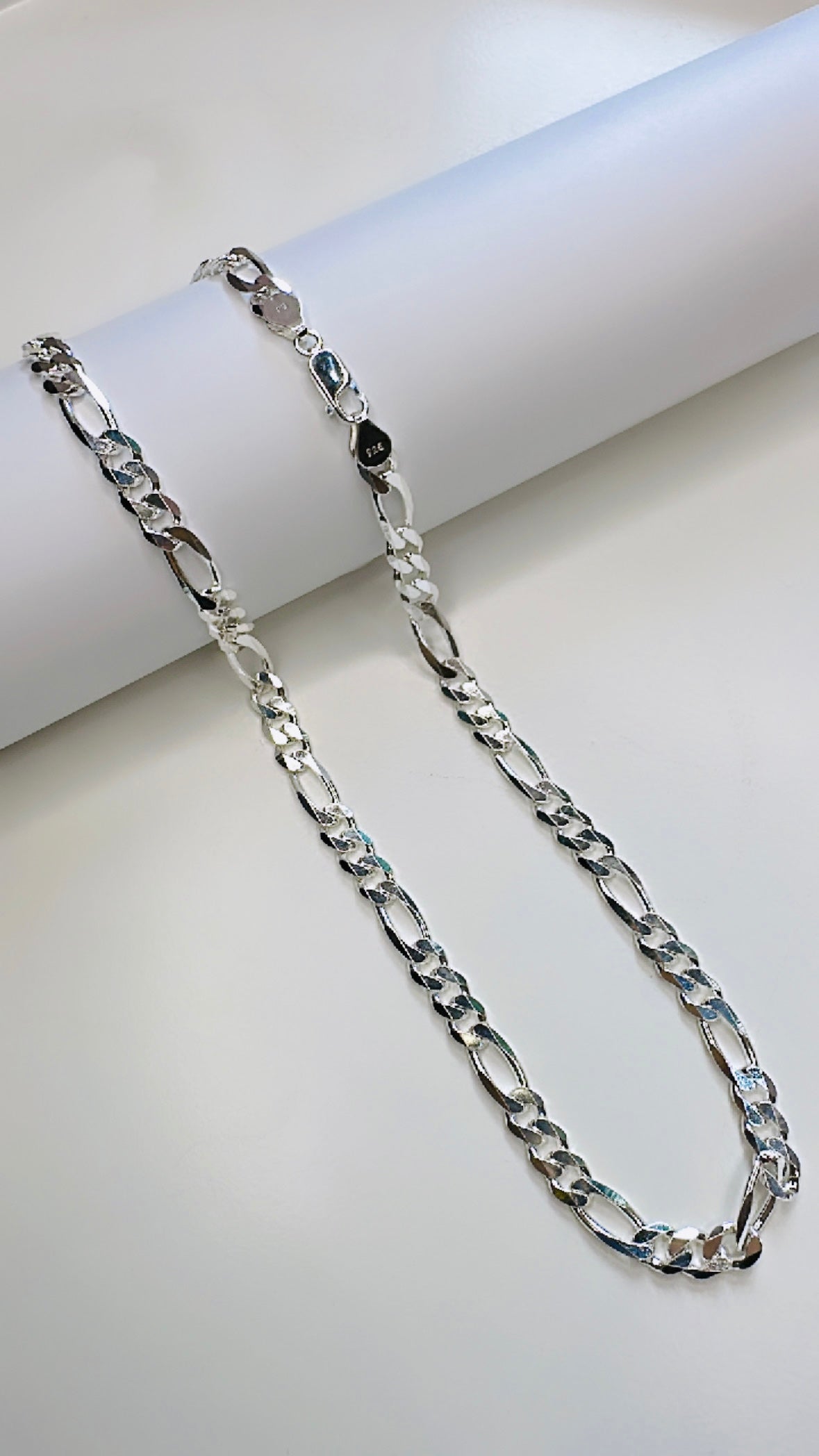 925 STERLING SILVER FIGARO MEN’S CHAIN