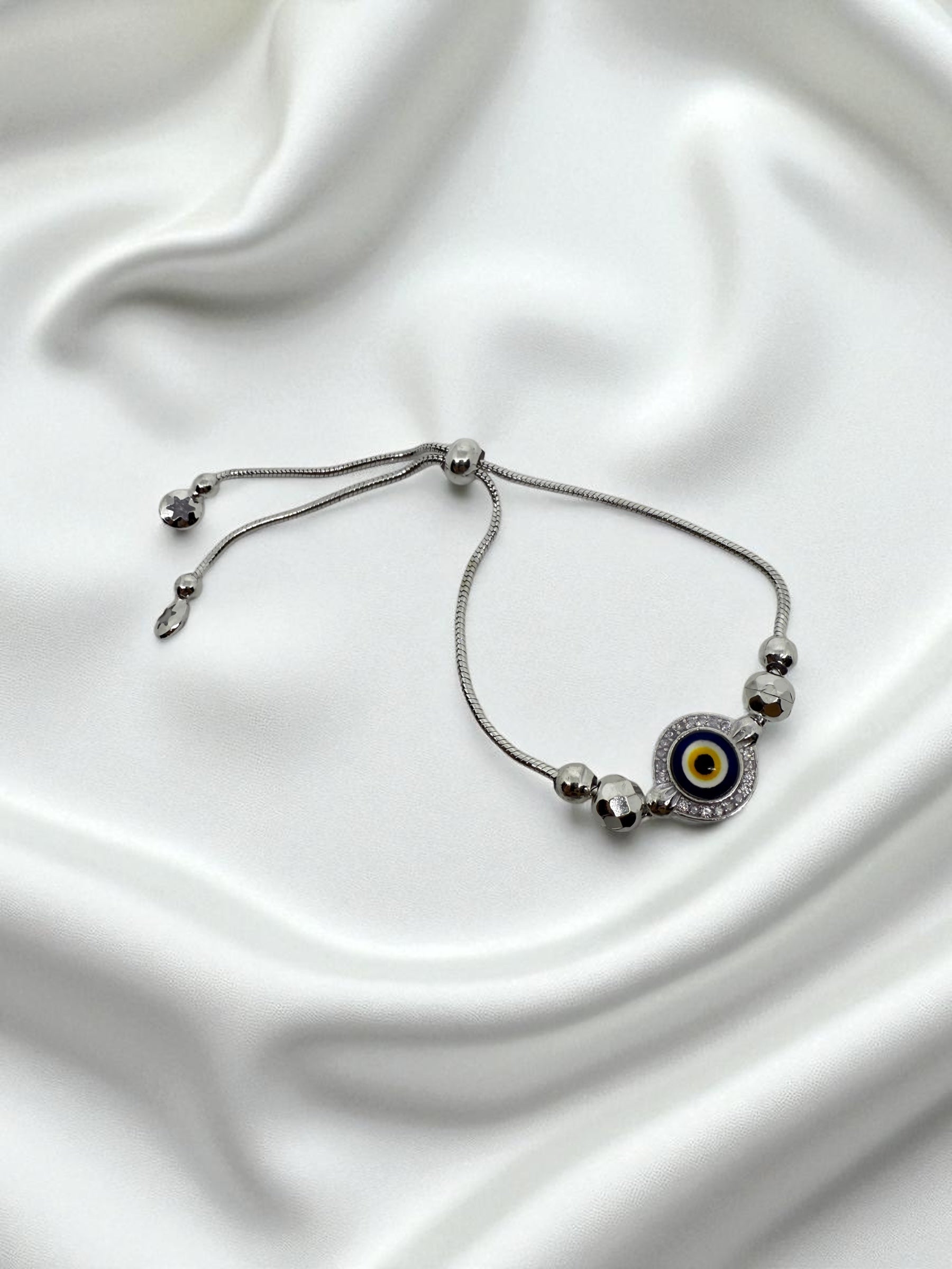 PREMIUM EVIL EYE 925 STERLING SILVER BRACELET | NAZAR IS REAL 🧿
