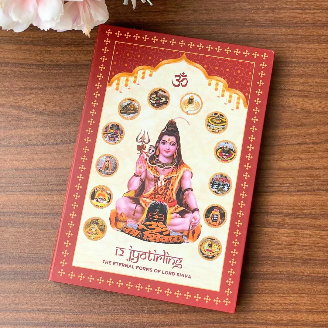 Sacred 12 Shiva Jyotirling Collector’s Edition (999 Pure Silver Coins) |             (1 gm x 12 coins) | Festive Coin Gifting