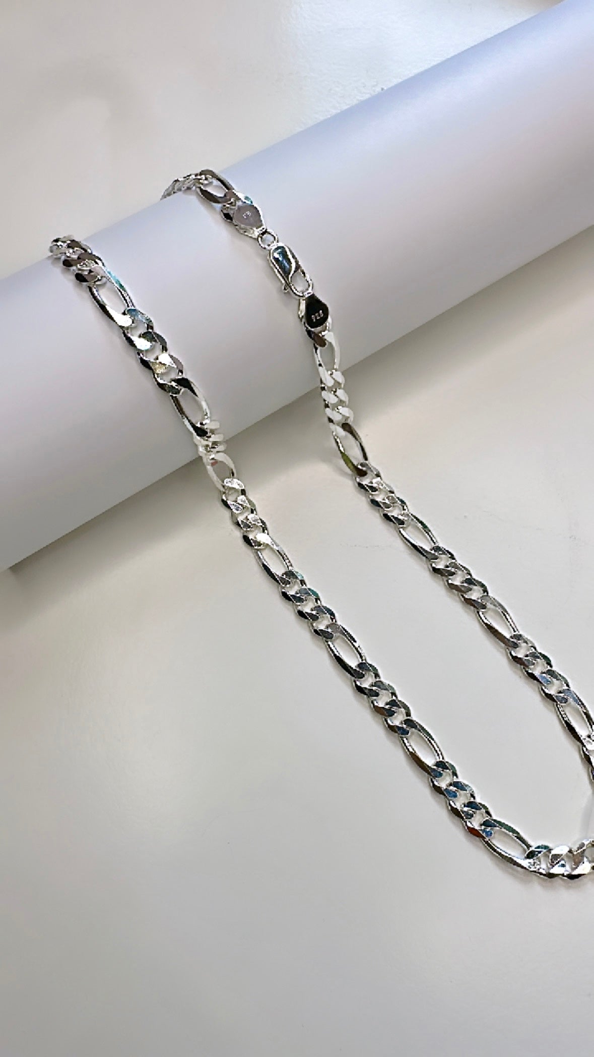 925 STERLING SILVER FIGARO MEN’S CHAIN