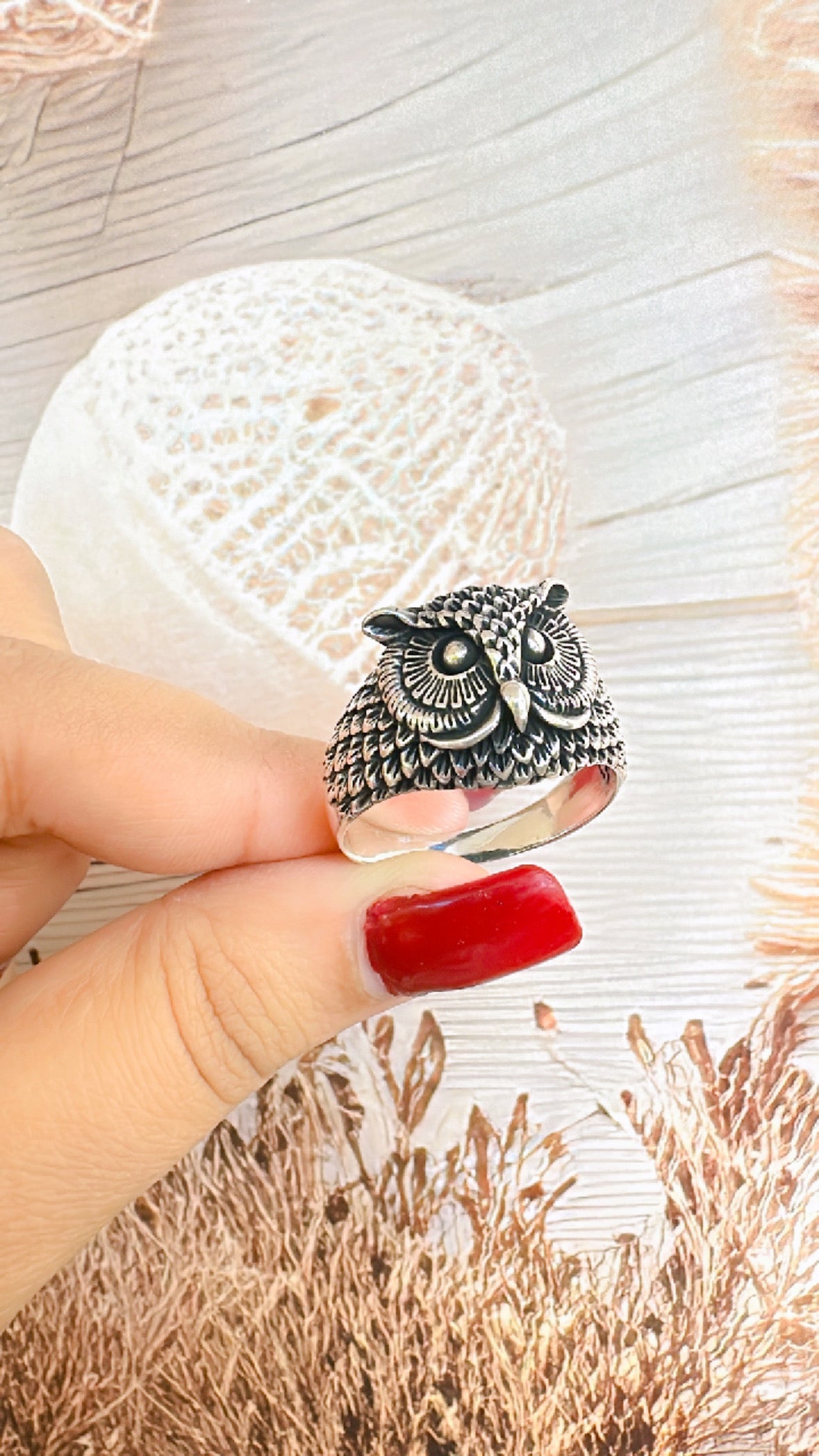 925 Sterling Silver Ring for Men | Hoot Crest