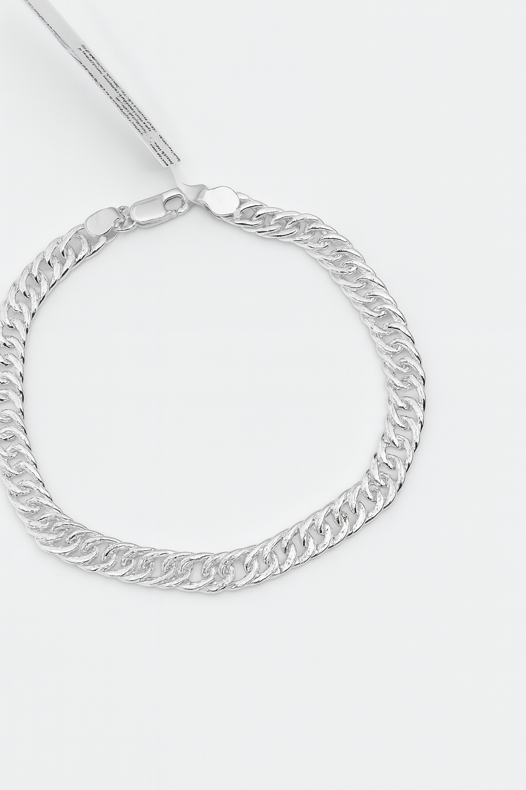 925 Sterling Silver Strand Men’s Bracelet