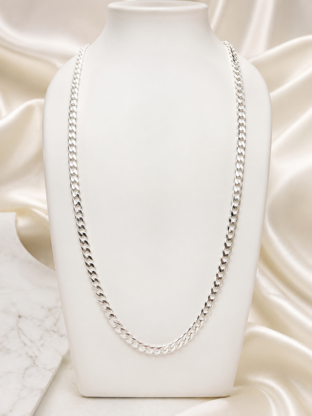 925 Sterling Silver Essential Cuban Link Chain