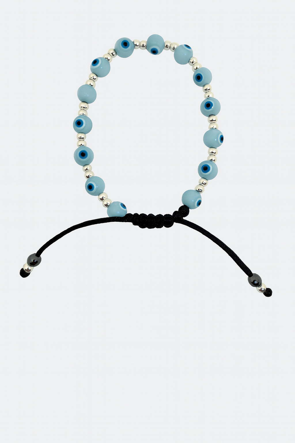 925 Sterling Silver Blue Evil Eye Protection Bracelet | For kids & Women