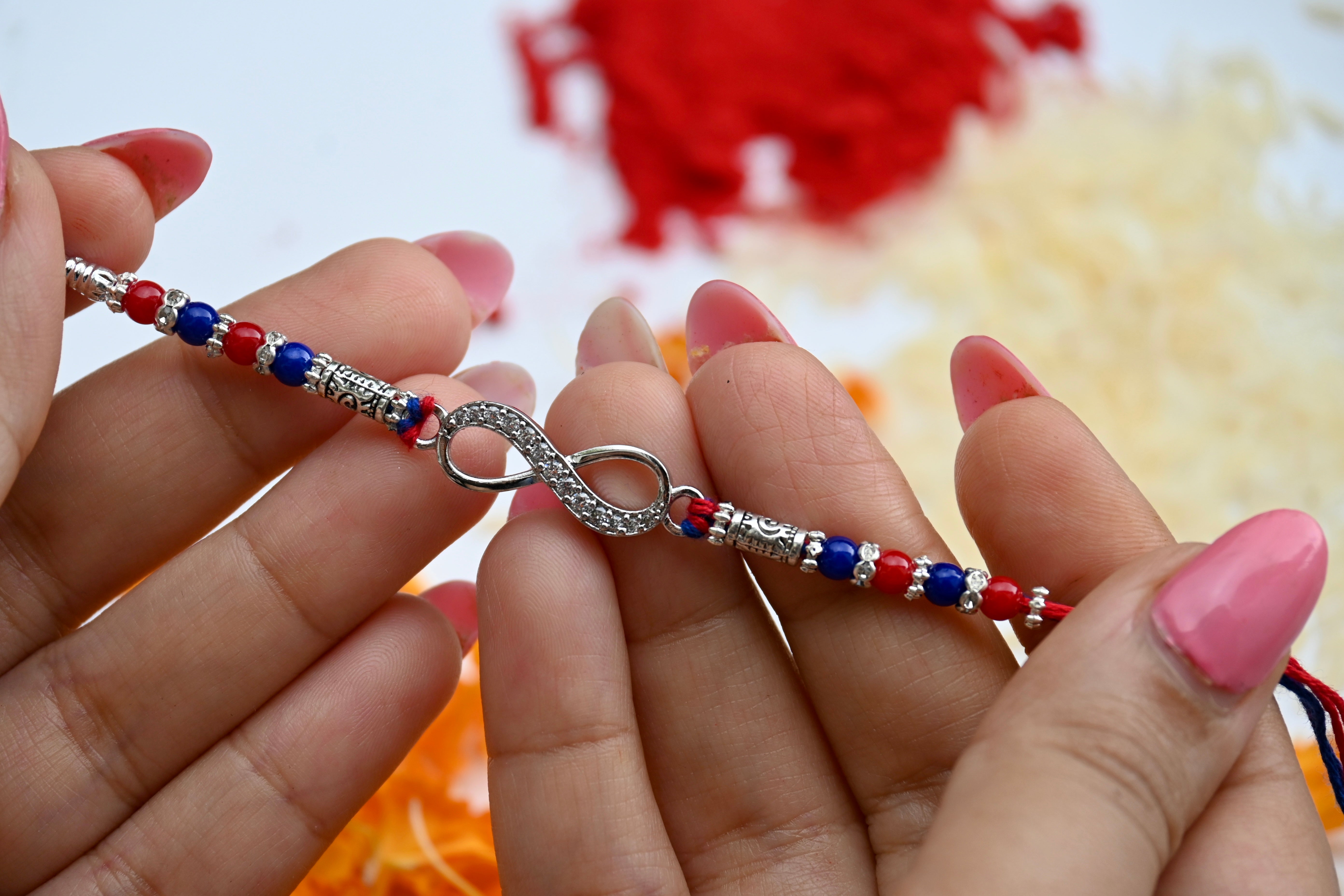 925 Sterling Silver Rakhi | Infinity